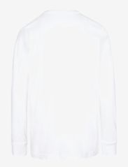 Converse - CNVB CHUCK PATCH LS TEE - long-sleeved t-shirts - white - 2