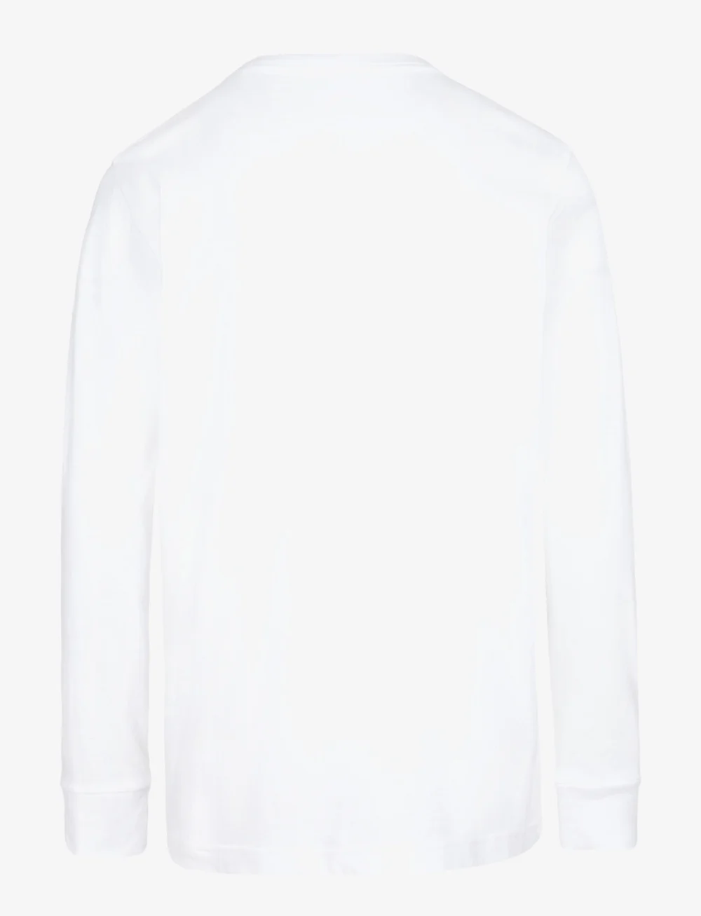 Converse - L/S TEE - långärmade t-shirts - white - 2
