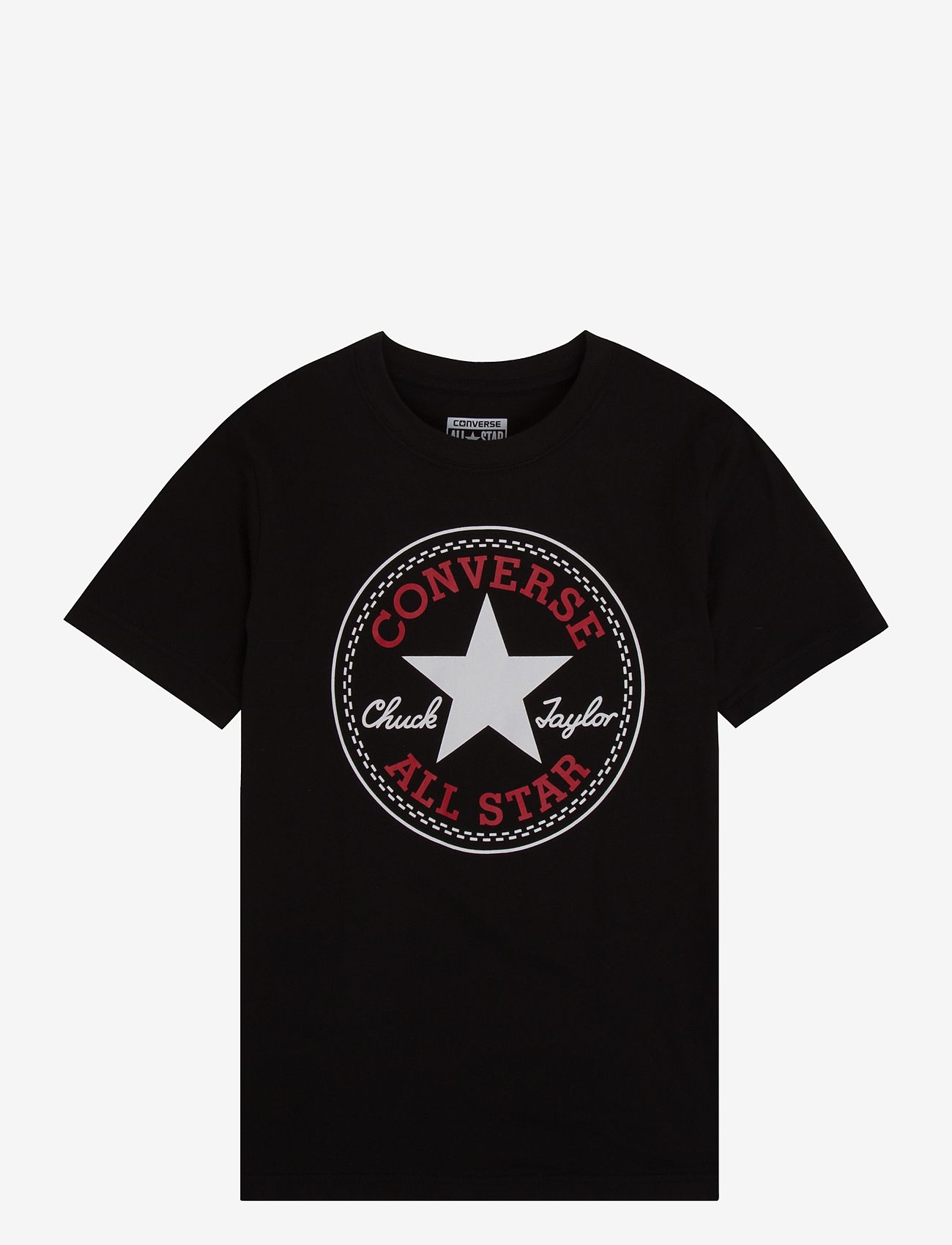 Converse - CNVB CHUCK PATCH TEE - kortärmade t-shirts - black - 0