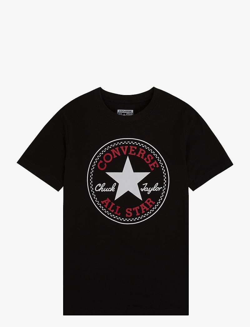 Converse - S/S TEE - kortærmede t-shirts - black - 1