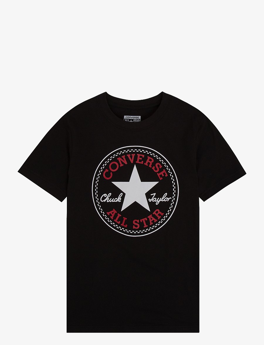 Converse - S/S TEE - kortærmede t-shirts - black - 1