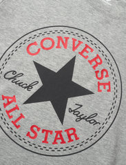 Converse - CNVB CHUCK PATCH TEE / CNVB CHUCK PATCH TEE - kortermede t-skjorter - dk grey heather - 2
