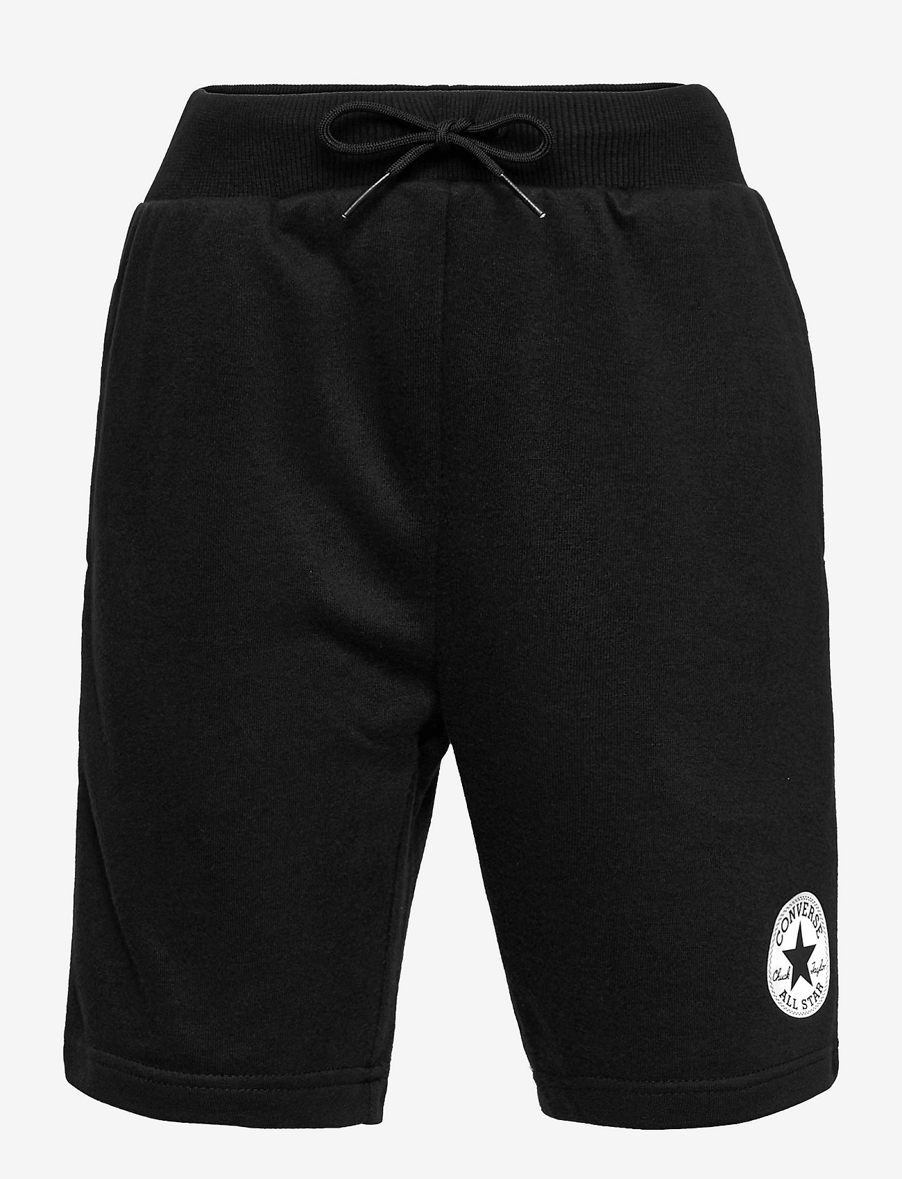 Converse - CNVB PRINT CHUCK PATCH SHORT - sweatshorts - black - 0