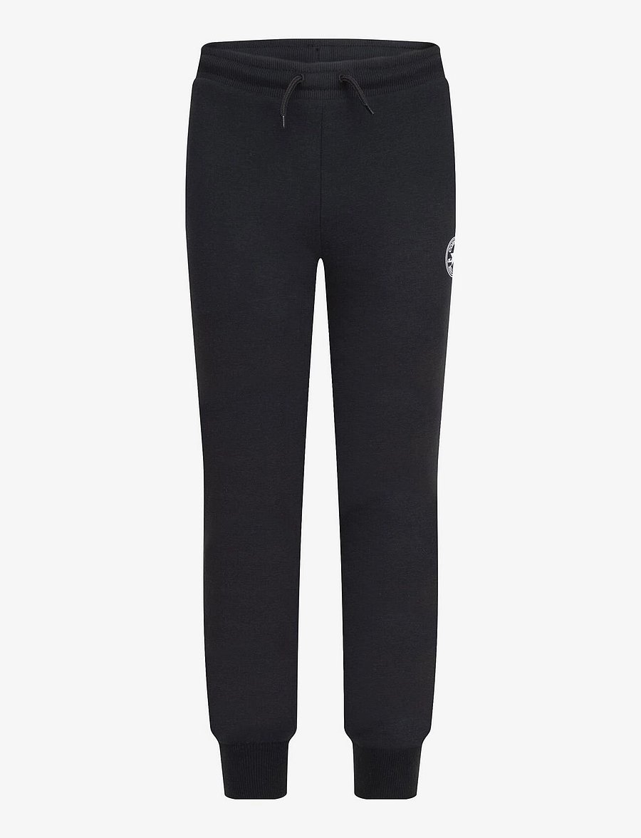 Converse - FP-FLEECE/TERRY PANT - jogginghosen - black / white - 0