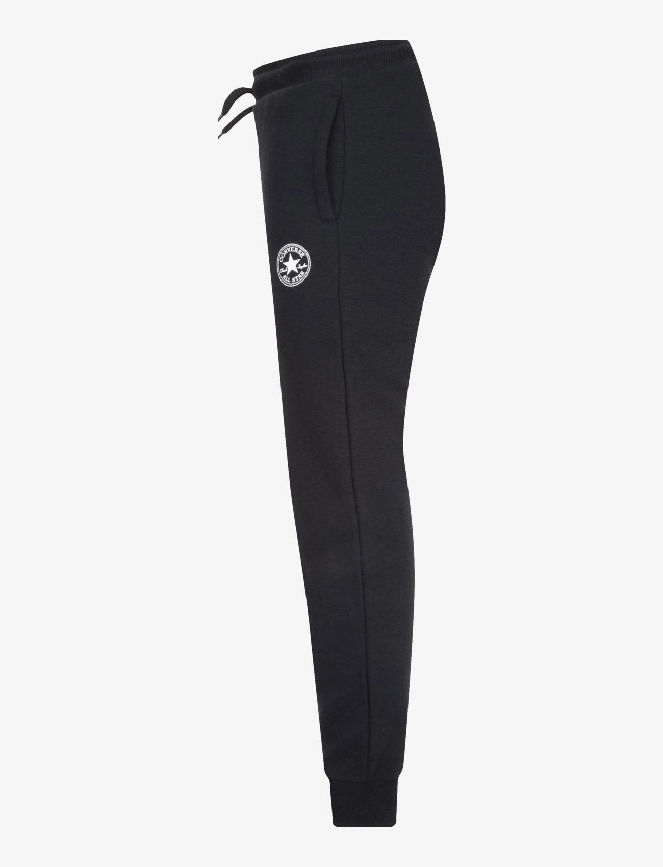 Converse - FP-FLEECE/TERRY PANT - sweatpants - black / white - 2