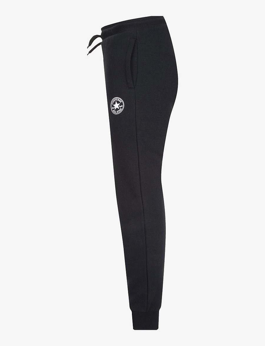 Converse - FP-FLEECE/TERRY PANT - jogginghosen - black / white - 2