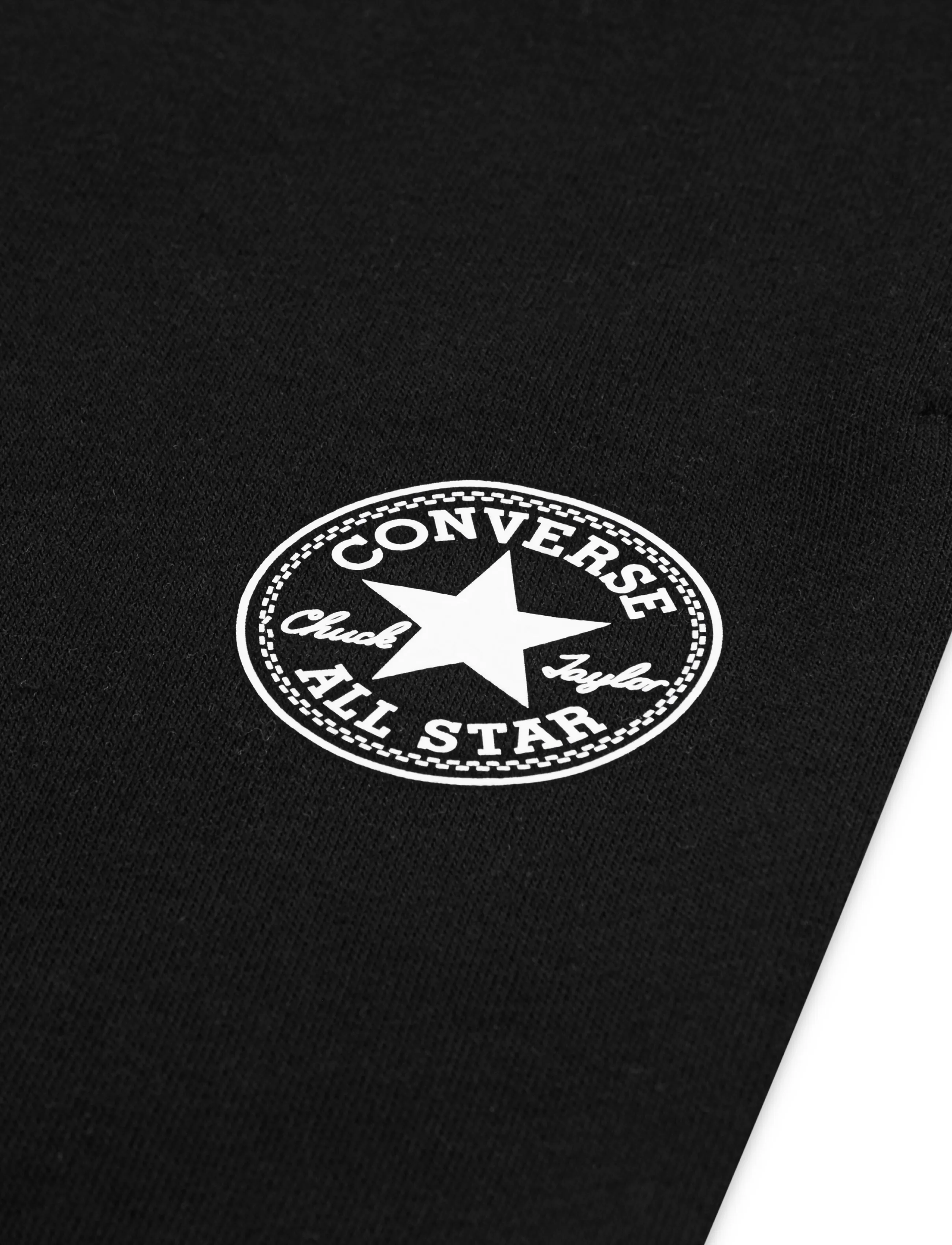 Converse - FP-FLEECE/TERRY PANT - dressipüksid - black / white - 4