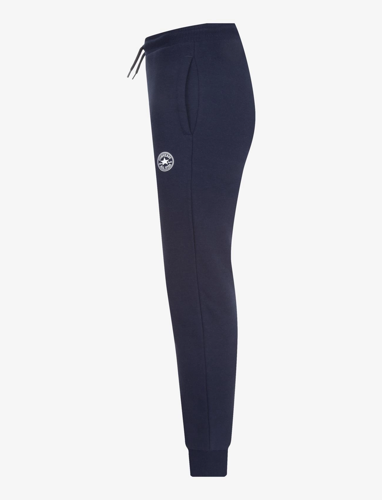 Converse - FP-FLEECE/TERRY PANT - sweatpants - obsidian / white - 2