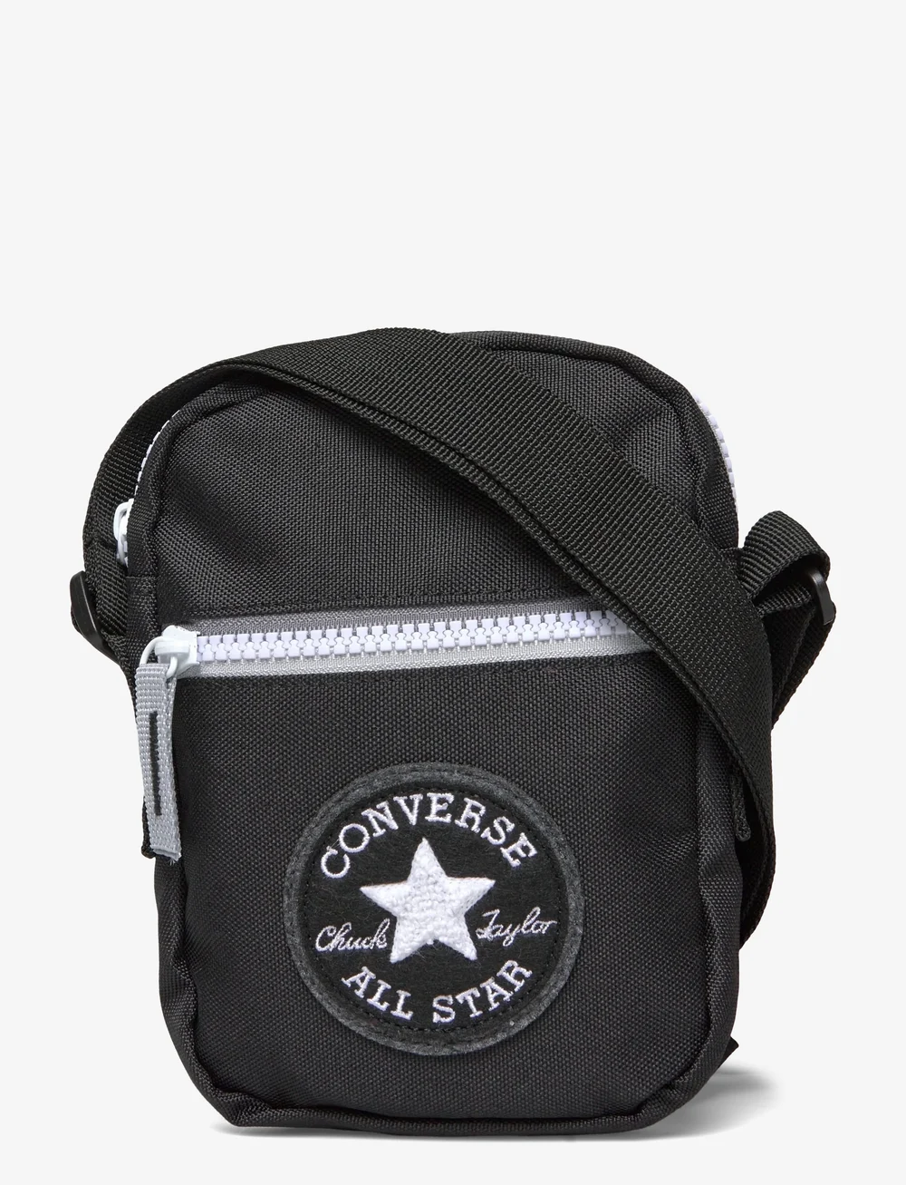 Converse - CB-CROSSBODY BAG - tygpåsar & små väskor - black - 0