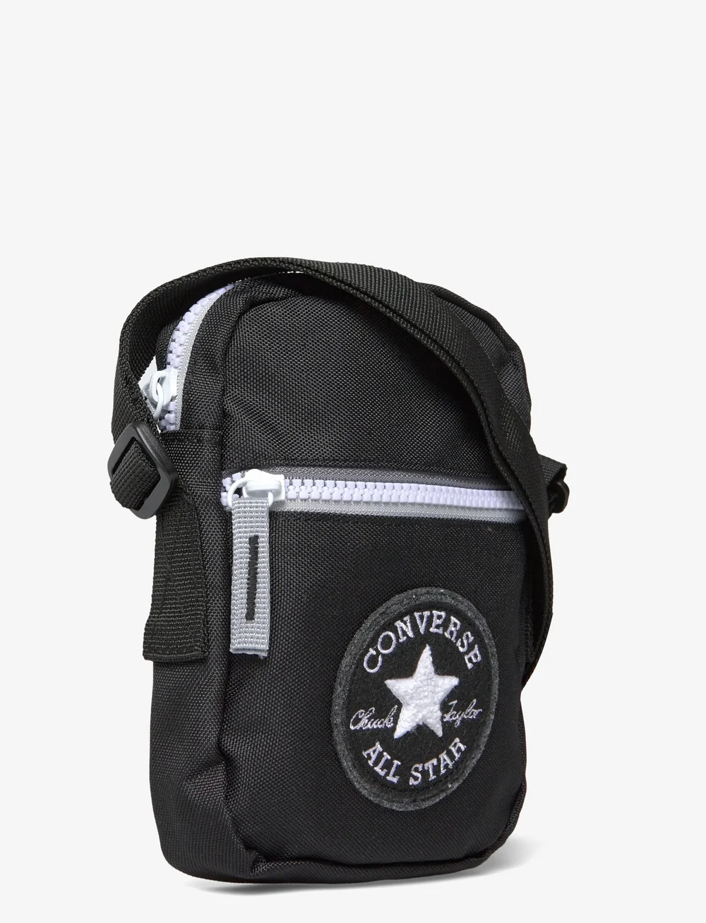 Converse - CB-CROSSBODY BAG - tygpåsar & små väskor - black - 2