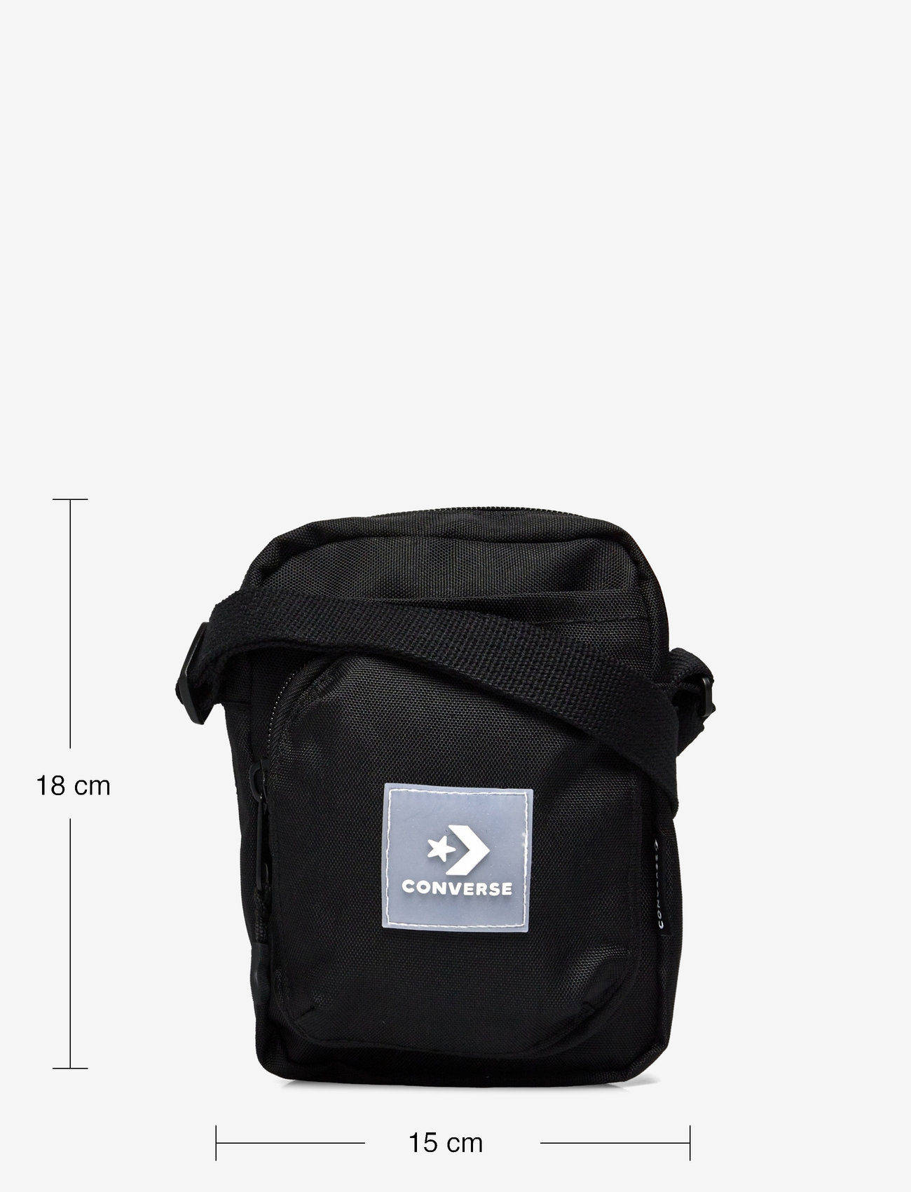 Converse - CB-CROSSBODY BAG - tragetaschen & kleine taschen - black - 4