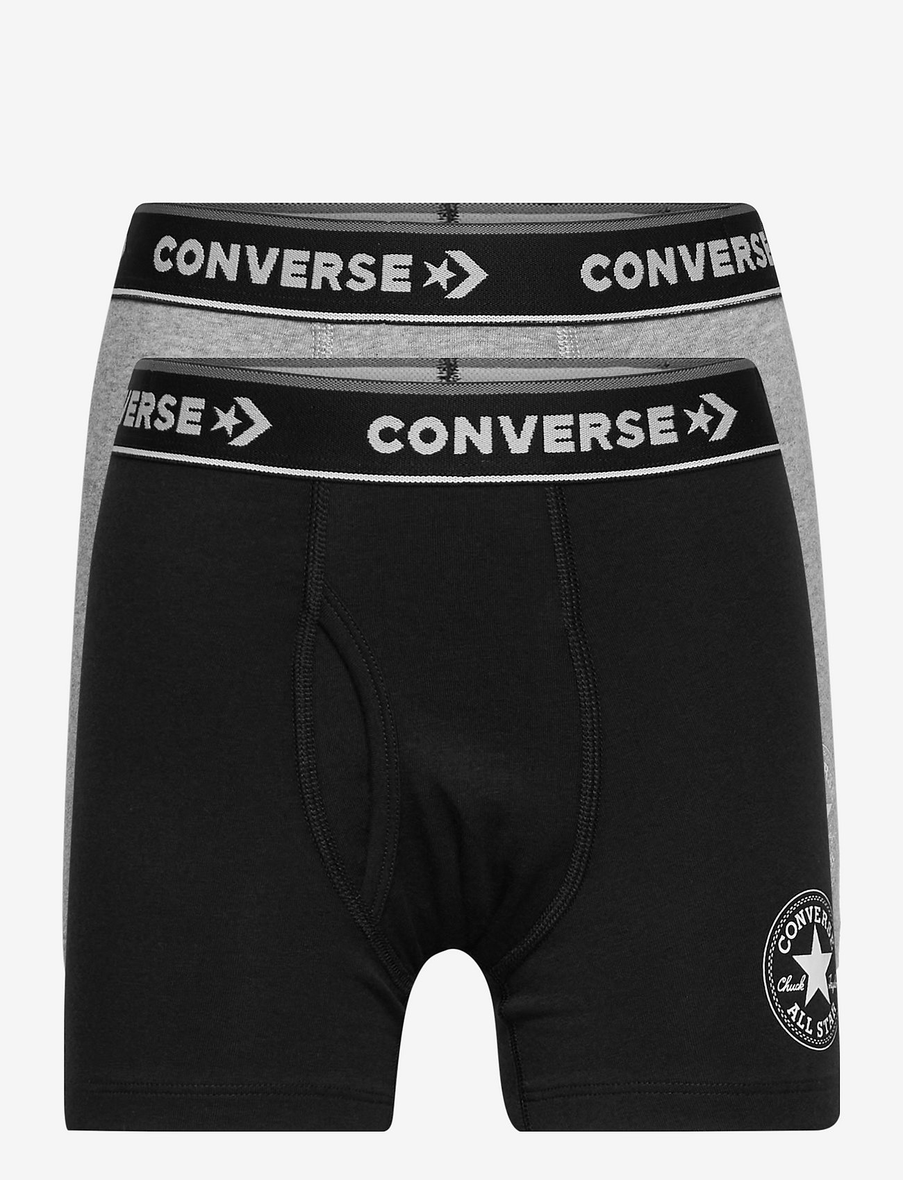 Converse - CHUCK CORE BOXER BRIEF 2PK - unterhosen - black (multi) - 0