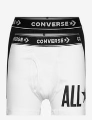 Converse - CHB ALL STAR BOXER BRIEFS 2PK - unterhosen - black - 0