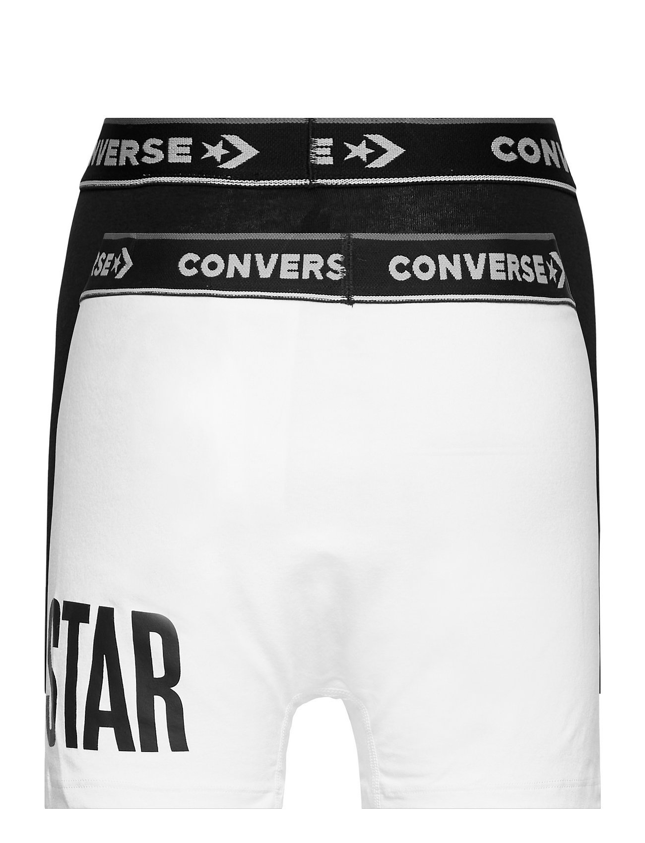 Converse - ALL STAR BOXER BRIEF 2PK - unterhosen - black - 1