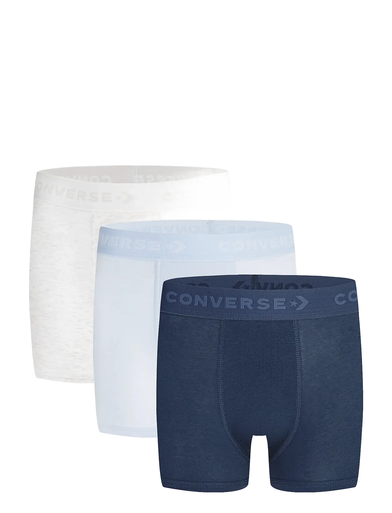 Converse CHB BOYS CLASSIC 3PK BOXER BRI - Teens 140-176 - BIRCH HEATHER / multi