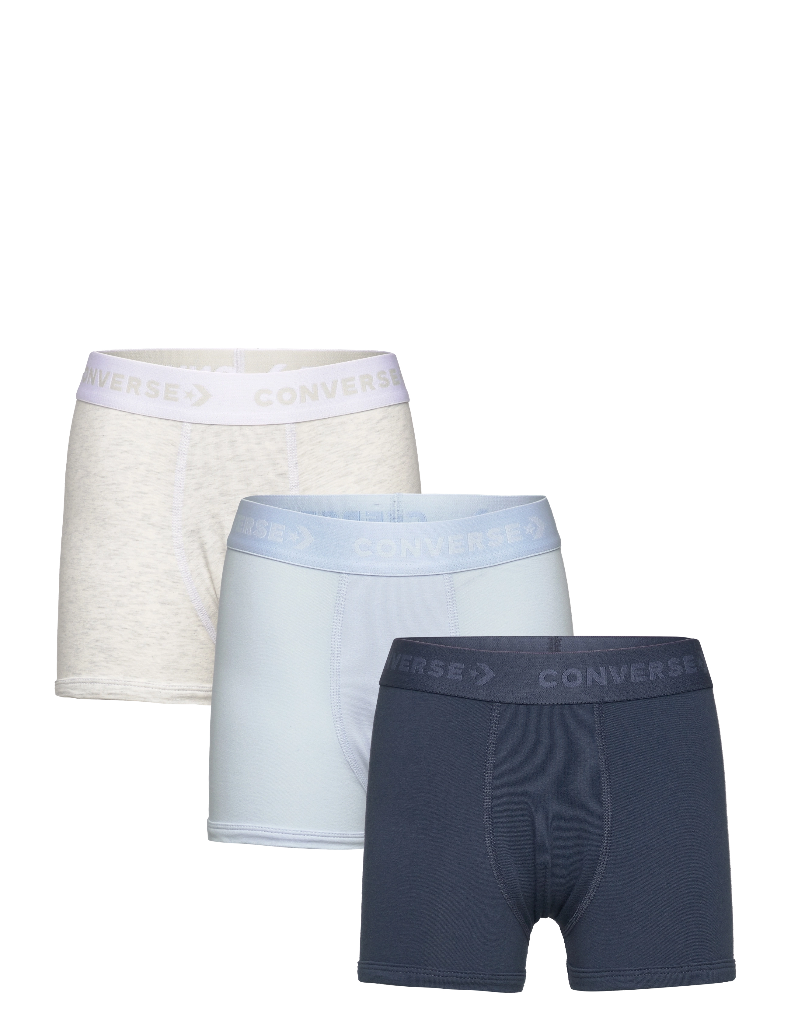 Converse CHB BOYS CLASSIC 3PK BOXER BRI - Slips - BIRCH HEATHER / multi