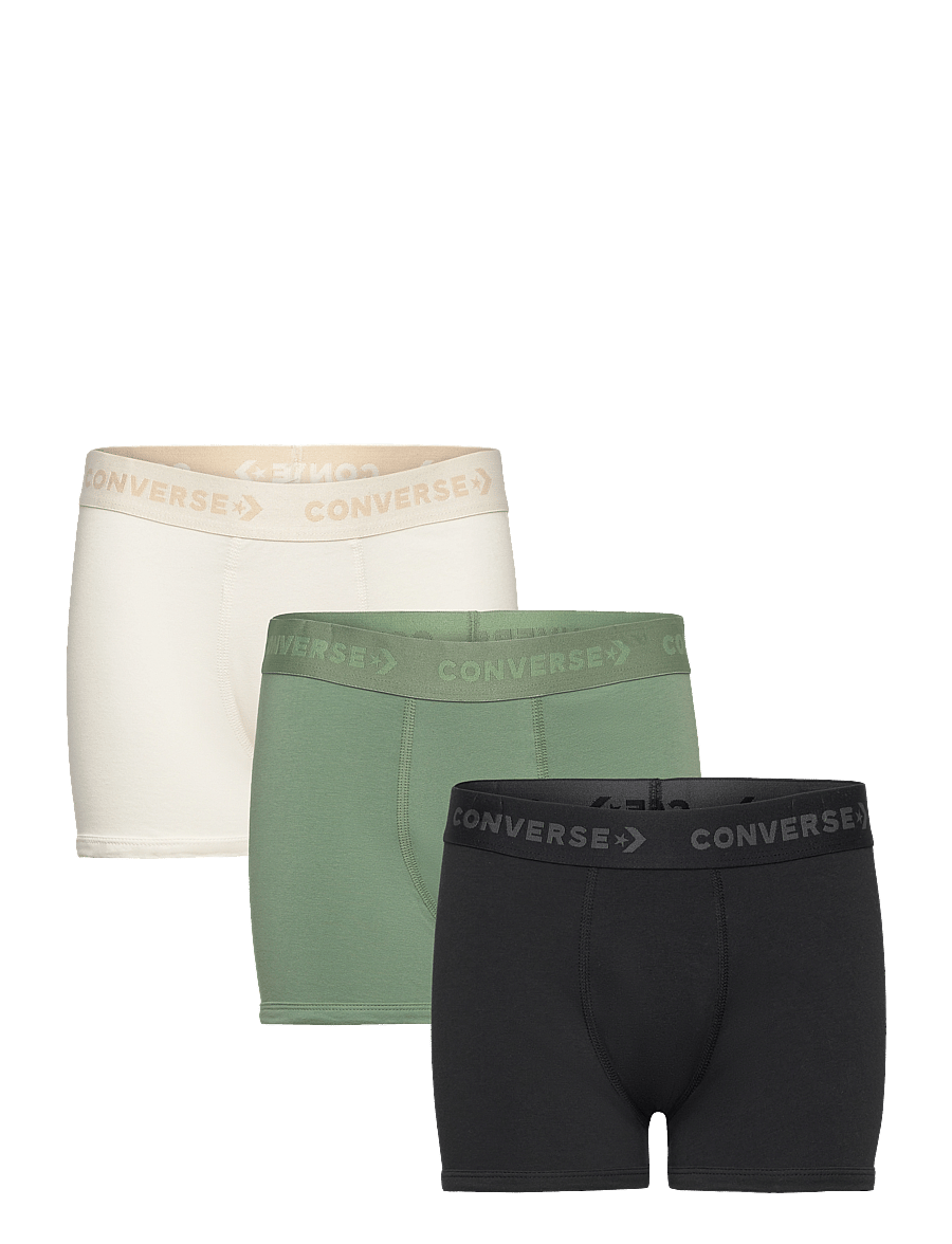 Converse - CHB BOYS CLASSIC 3PK BOXER BRI - slips - egret - 0