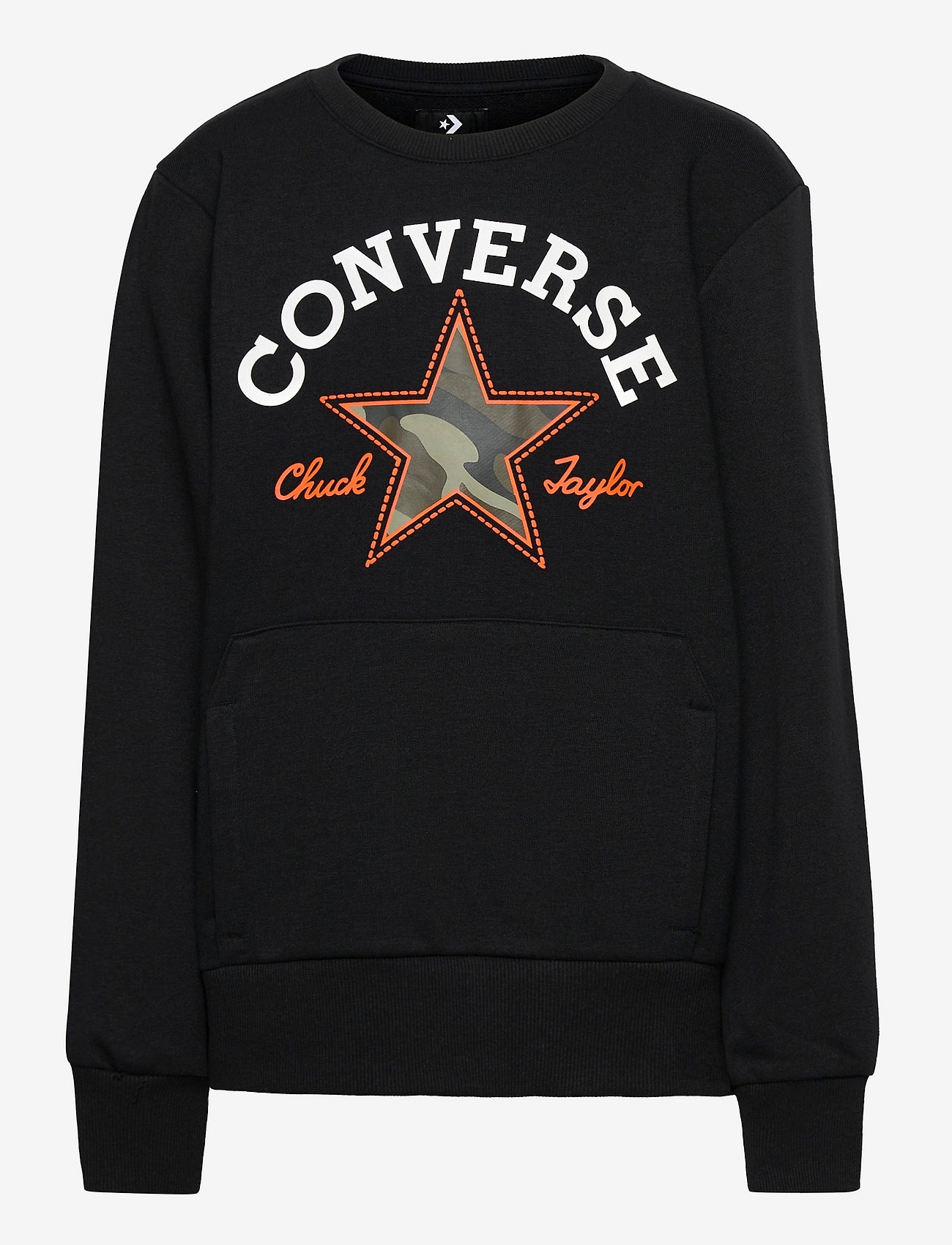 Converse - CNVB UTILITY CREW - sweatshirts - black - 0