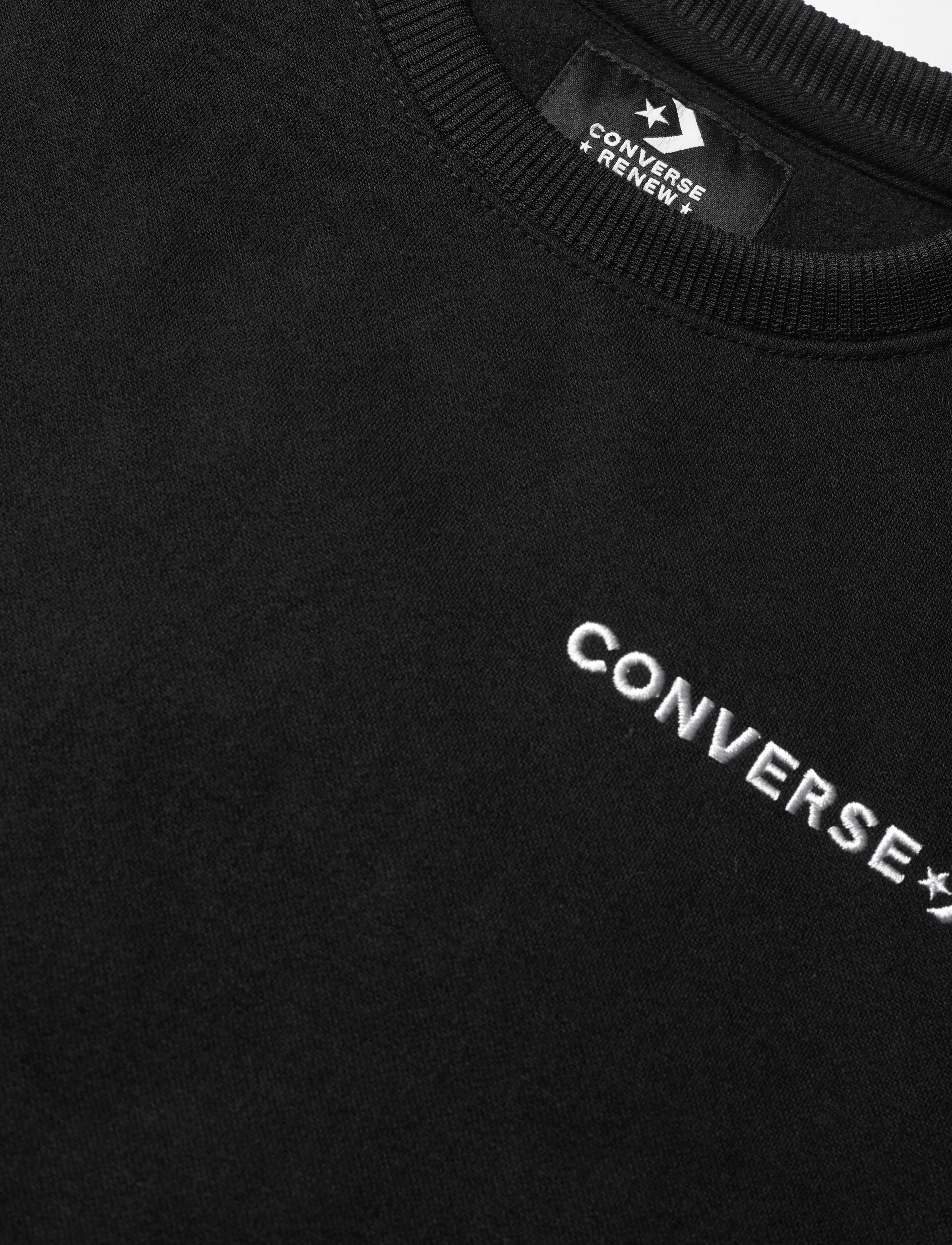Converse - FW-CREW - sweatshirts & hættetrøjer - black - 2