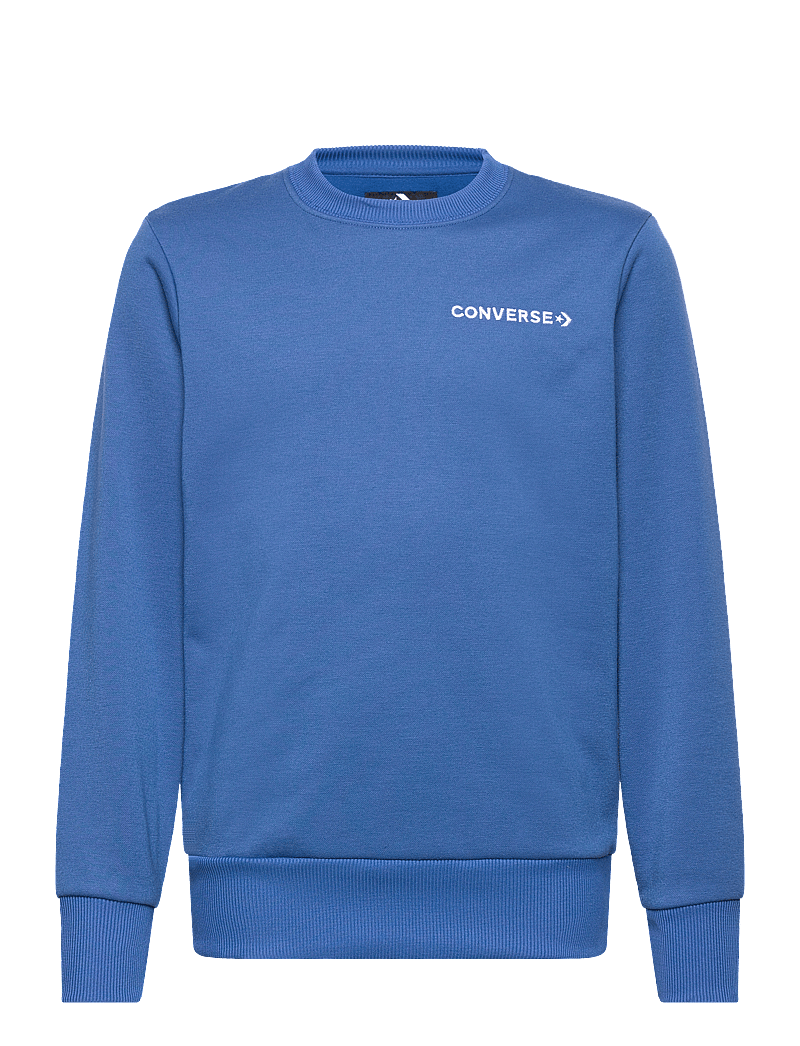Converse - FW-CREW - sweatshirts - dk marina blue - 0