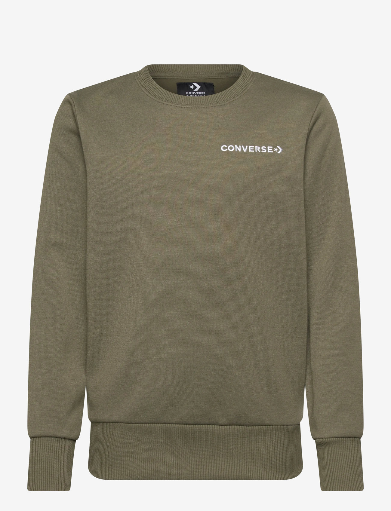 Converse - FW-CREW - sweatshirts - green - 0