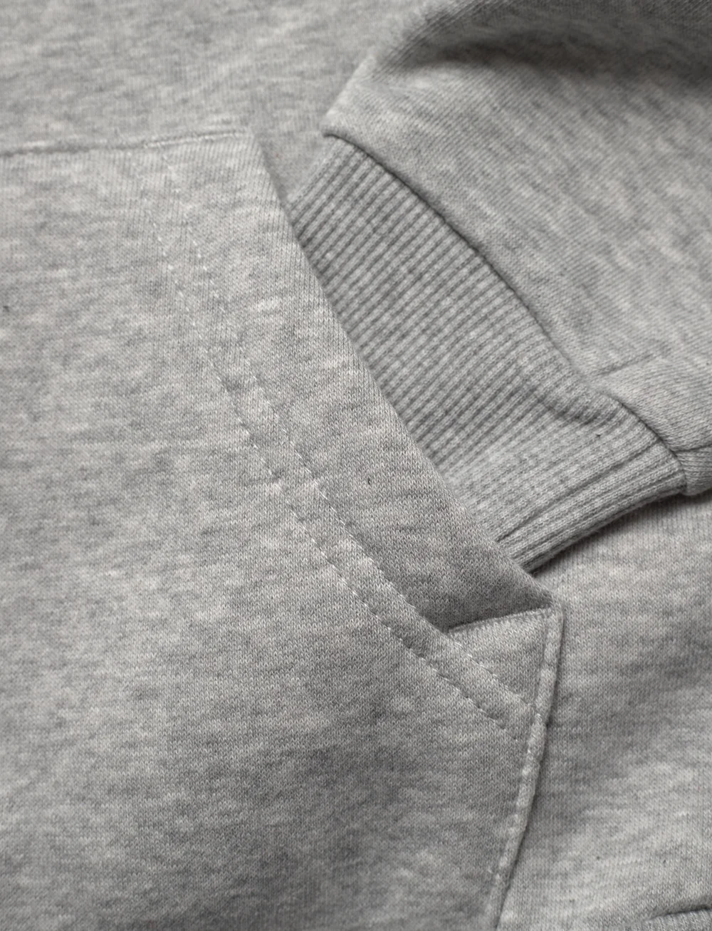 Converse - PULL-OVER HOODY - huvtröjor - dk grey heather - 3