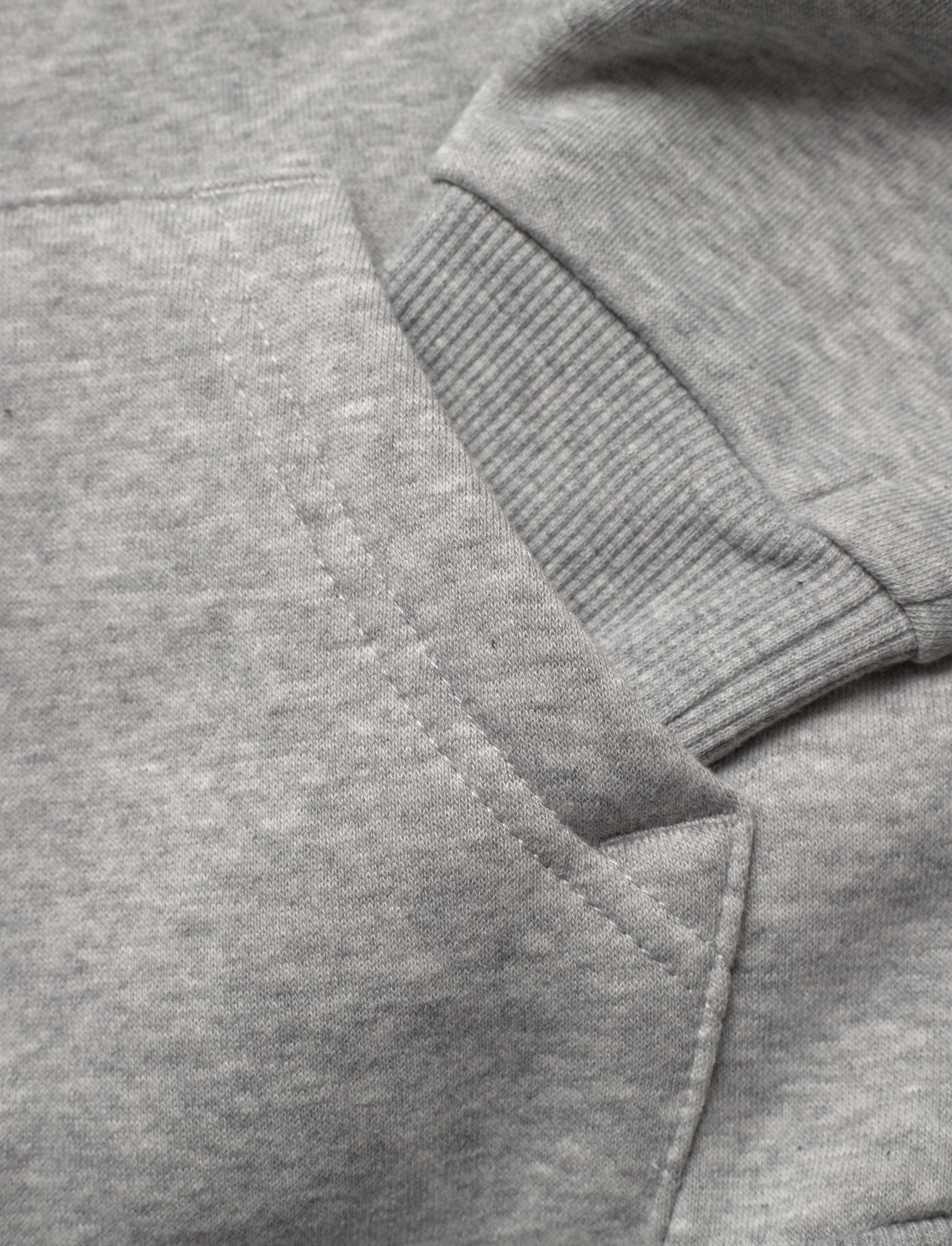 Converse - PULL-OVER HOODY - hættetrøjer - dk grey heather - 3