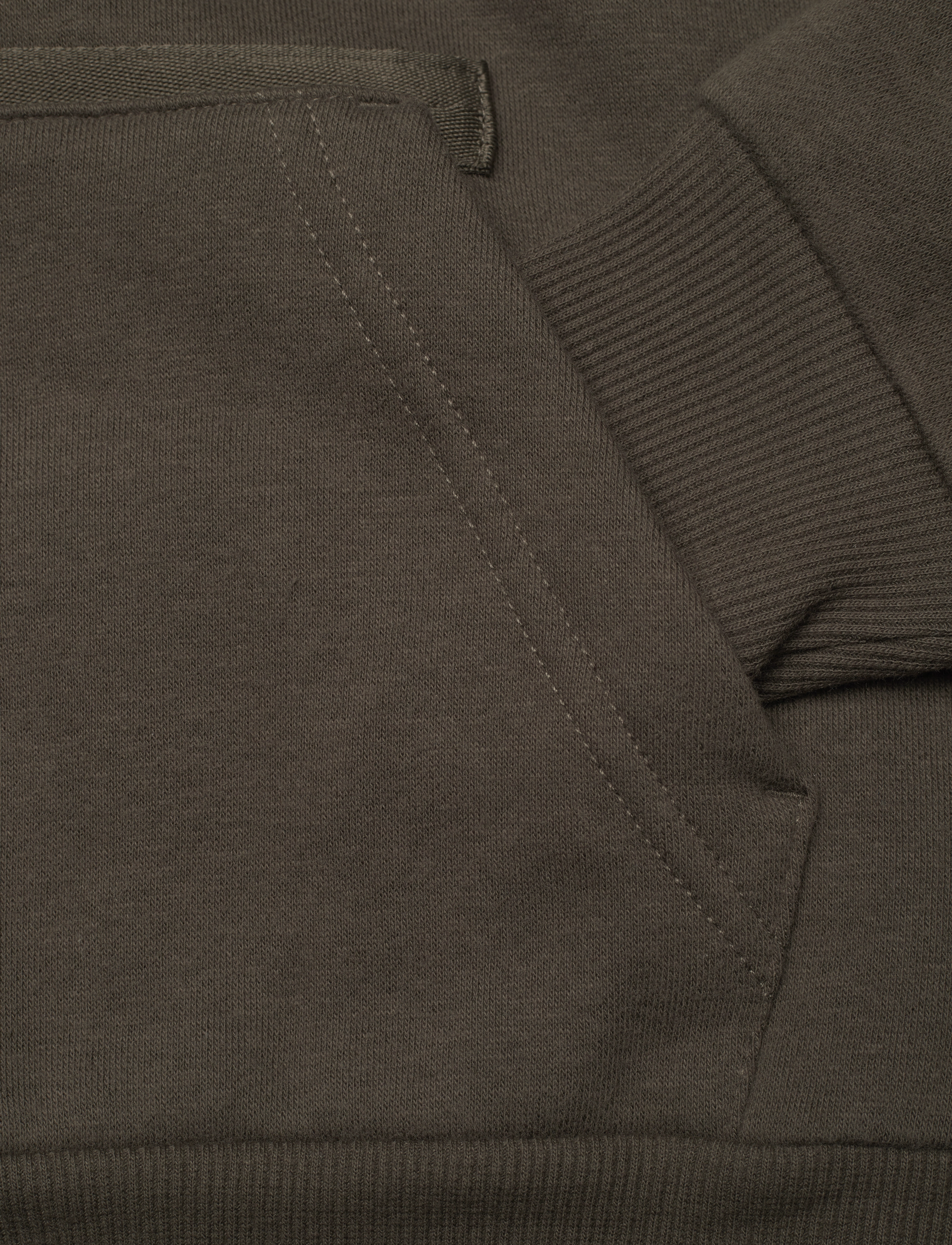 Converse - CNVN RELAXED FLC PO HOODIE / RELAXED FLC PO HOODIE - cargo khaki - 3