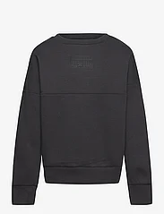 Converse - FLEECE CREW - sweaters - dk smoke gray - 0