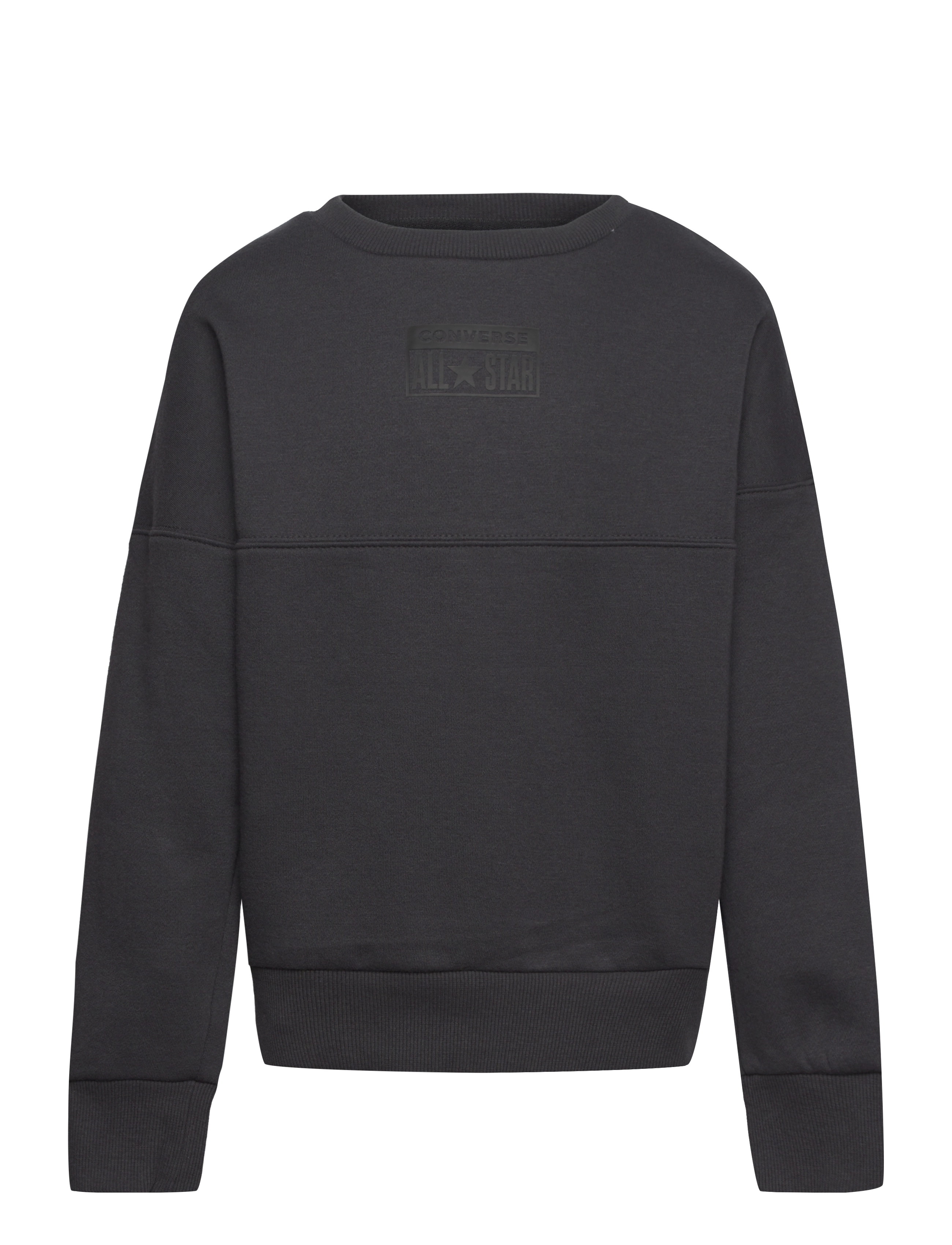 FLEECE CREW - DK SMOKE GRAY