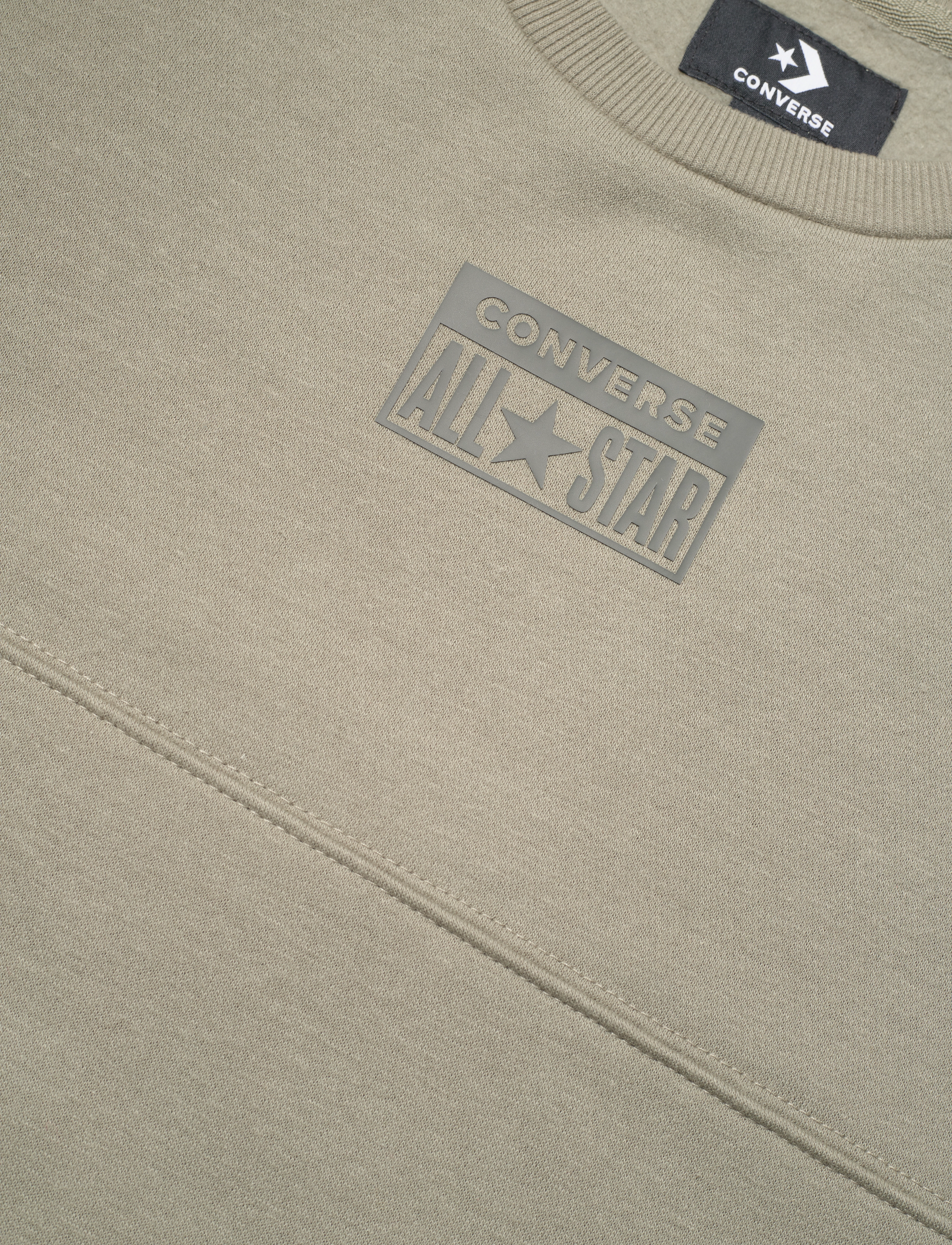 Converse - FLEECE CREW - lt field surplus - 2