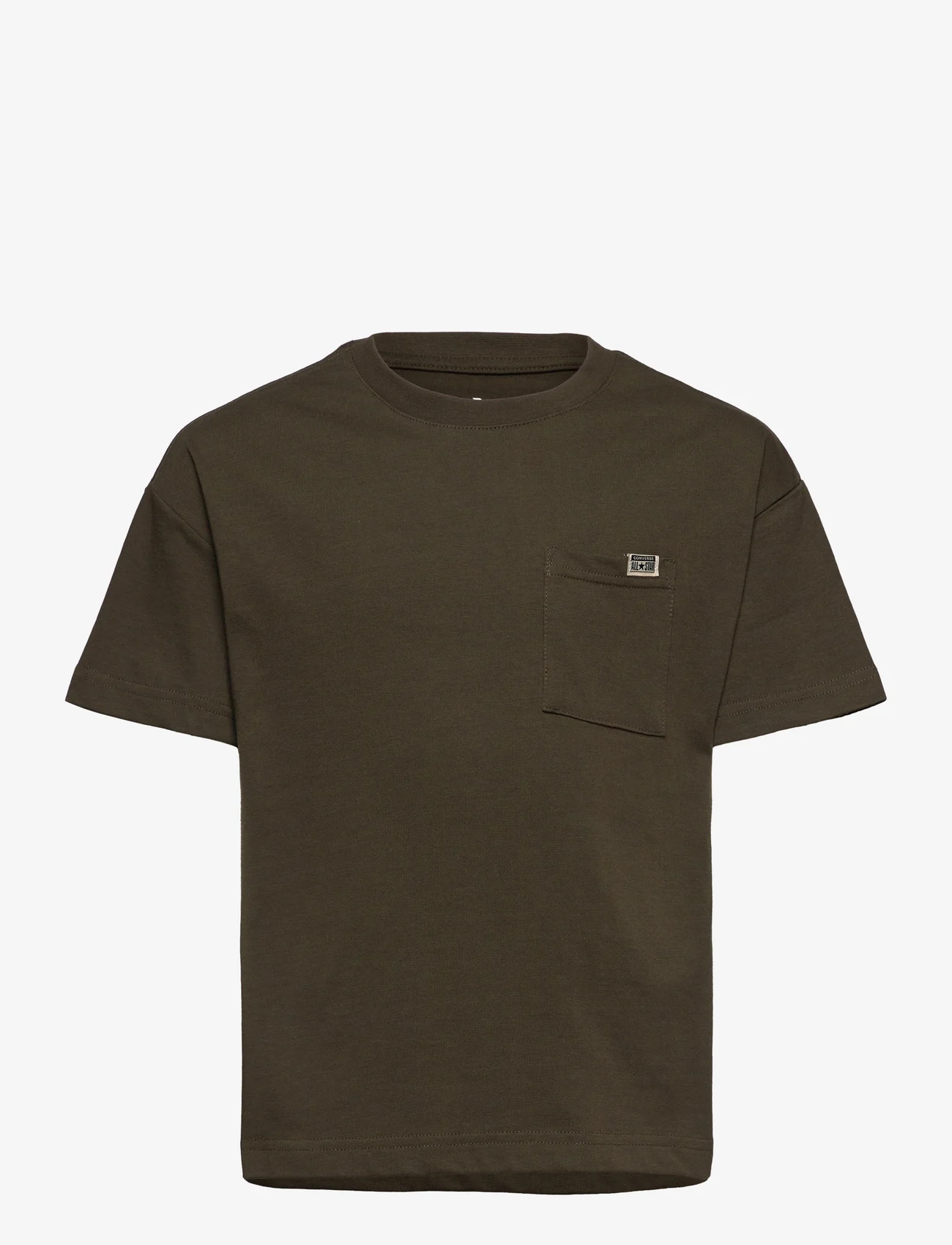 Converse - HELIER JERSEY SS - kortærmede t-shirts - cargo khaki - 0