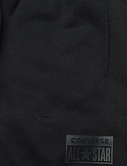 Converse - FLEECE JOGGER - träningsoveraller - black - 2