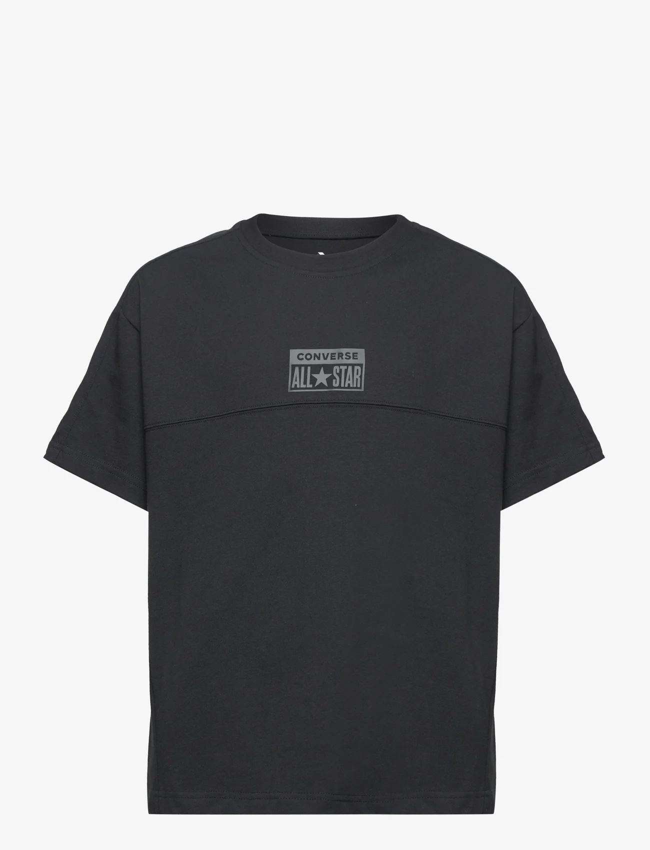 Converse - HELIER JERSEY SS - kortärmade t-shirts - black - 0