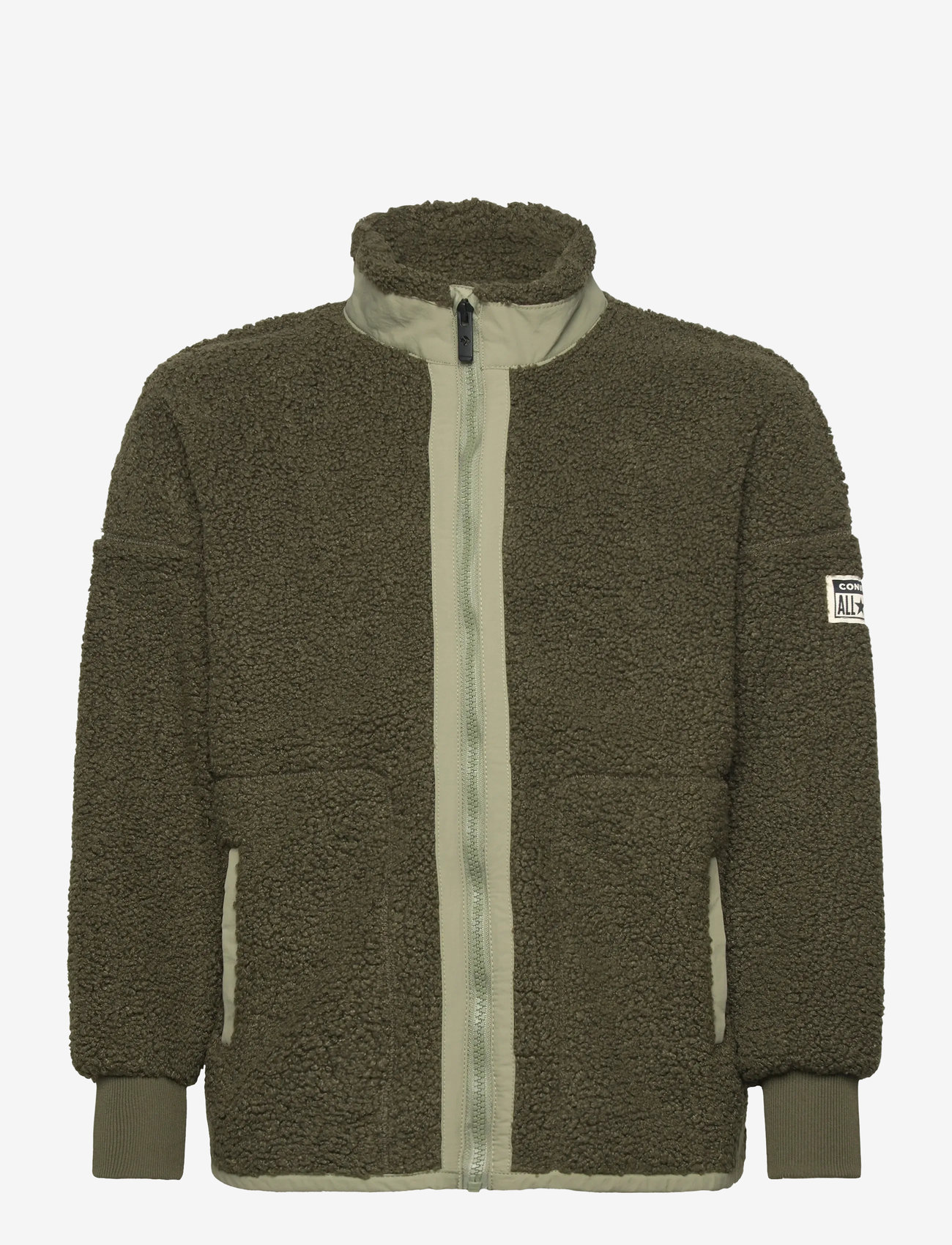 Converse - FQ-FULL ZIP TOP - isolerede jakker - beige - 0