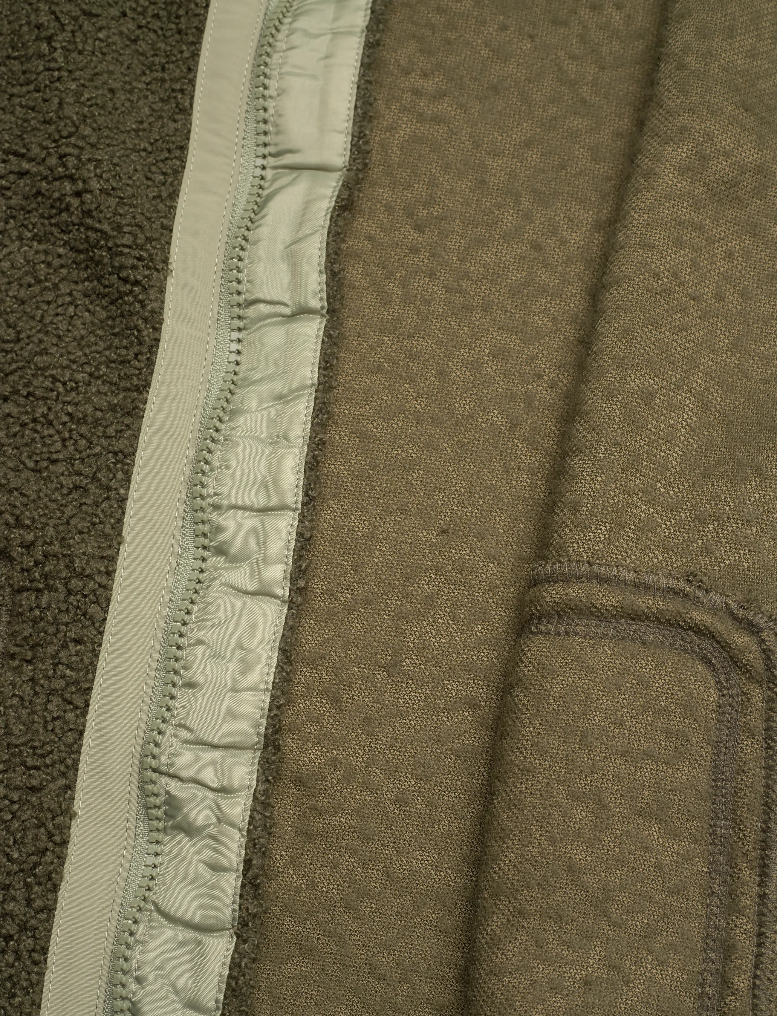 Converse - FQ-FULL ZIP TOP - paksud joped - beige - 4