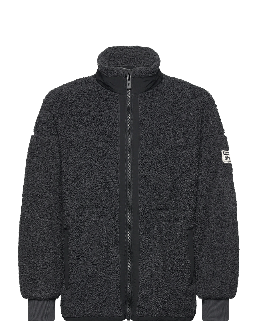Converse - FQ-FULL ZIP TOP - kurtki ocieplane - gray - 0