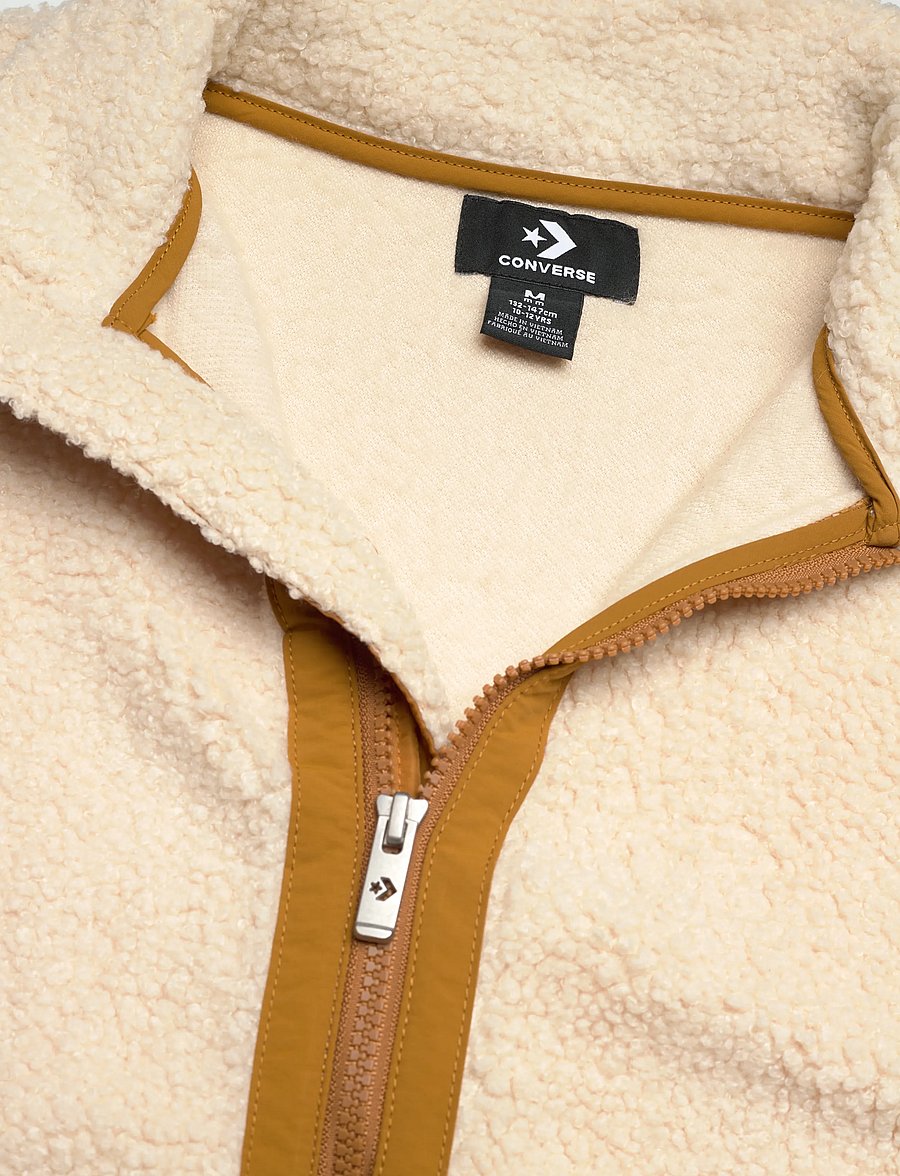 Converse - FQ-FULL ZIP TOP - paksud joped - white - 2