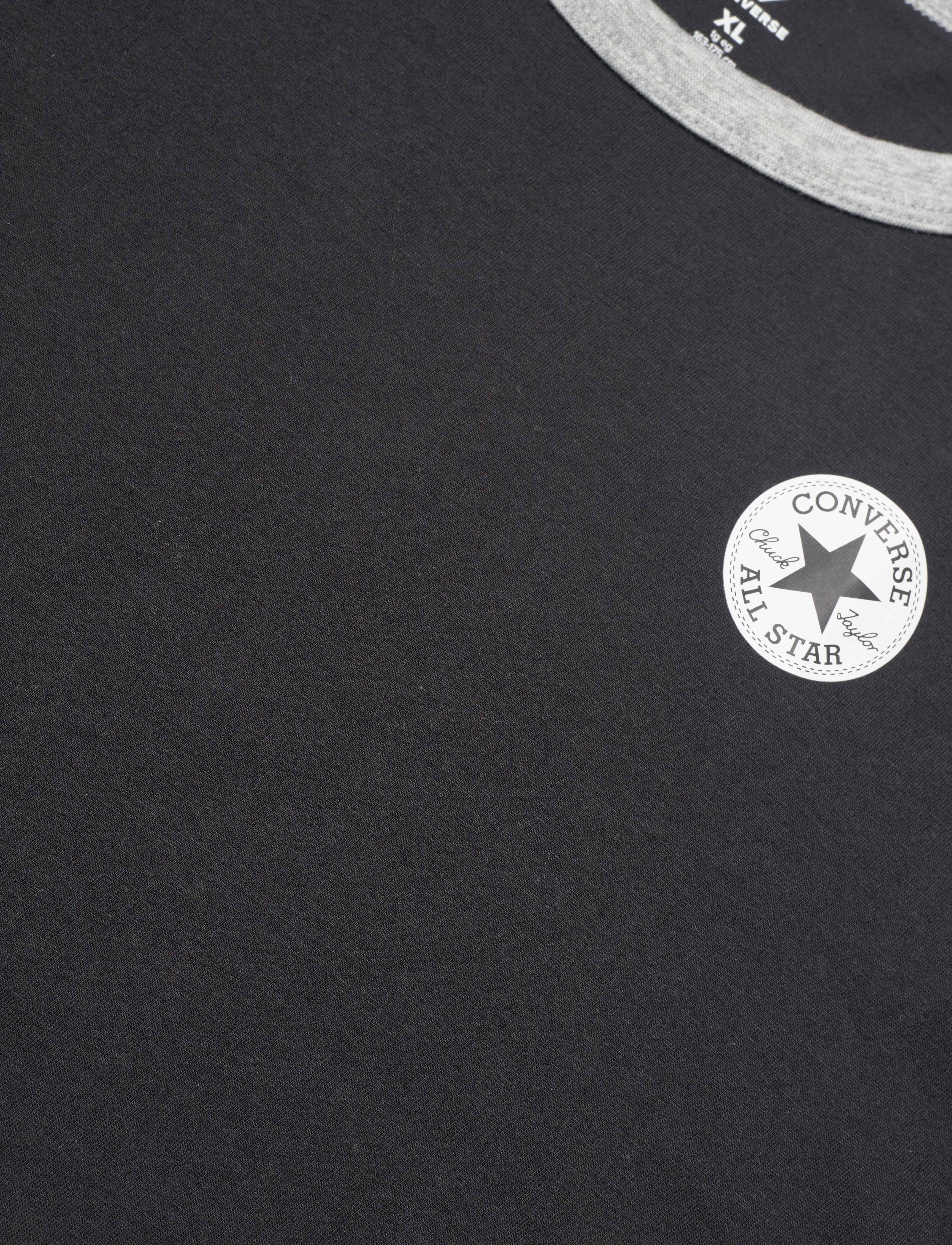 Converse - CORE RINGER TEE - black - 2