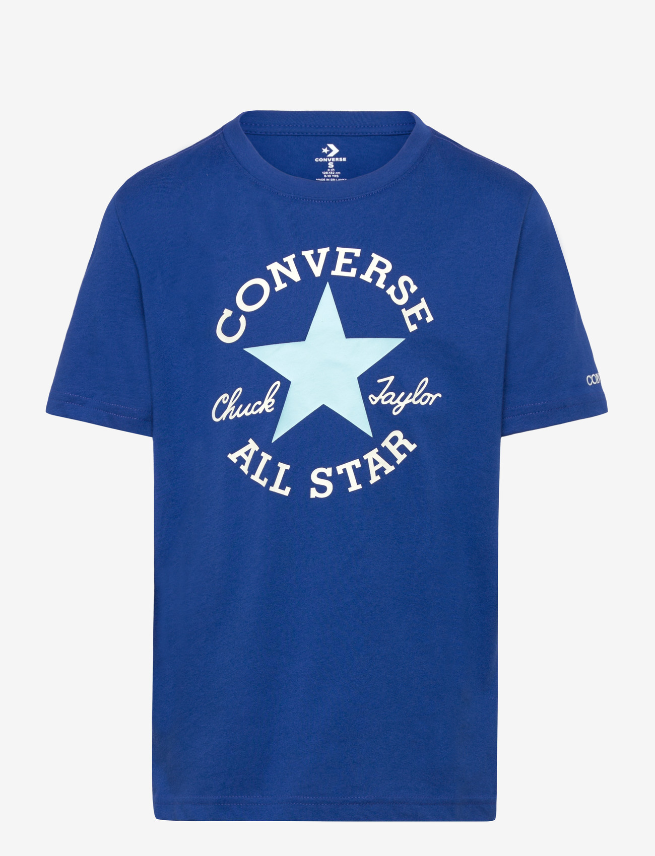 Converse - CNVB DISSECTED CHUCK PATCH SS - kortærmede t-shirts - blue - 0