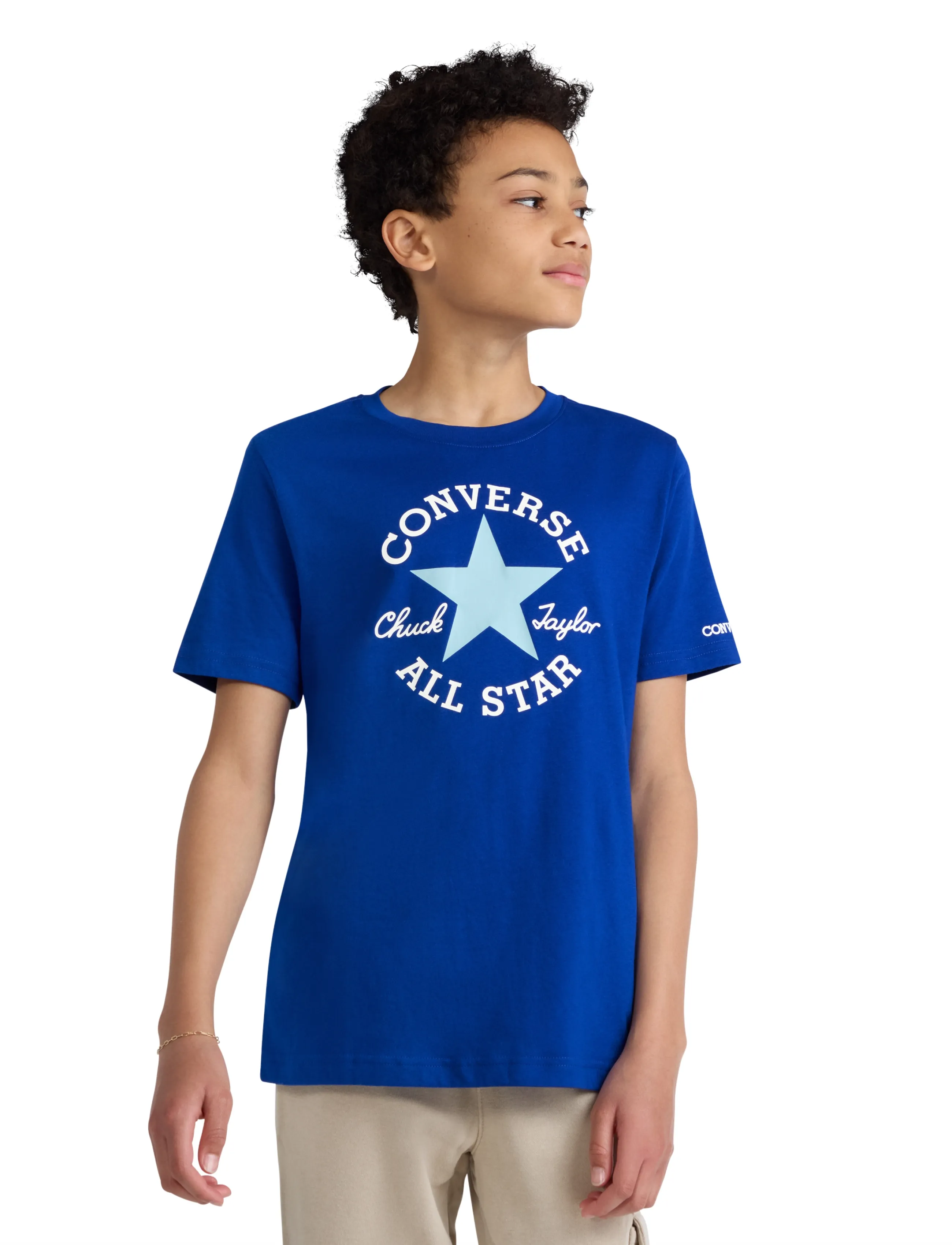 Converse CNVB DISSECTED CHUCK PATCH SS - Kortärmade t-shirts - BLUE / blue