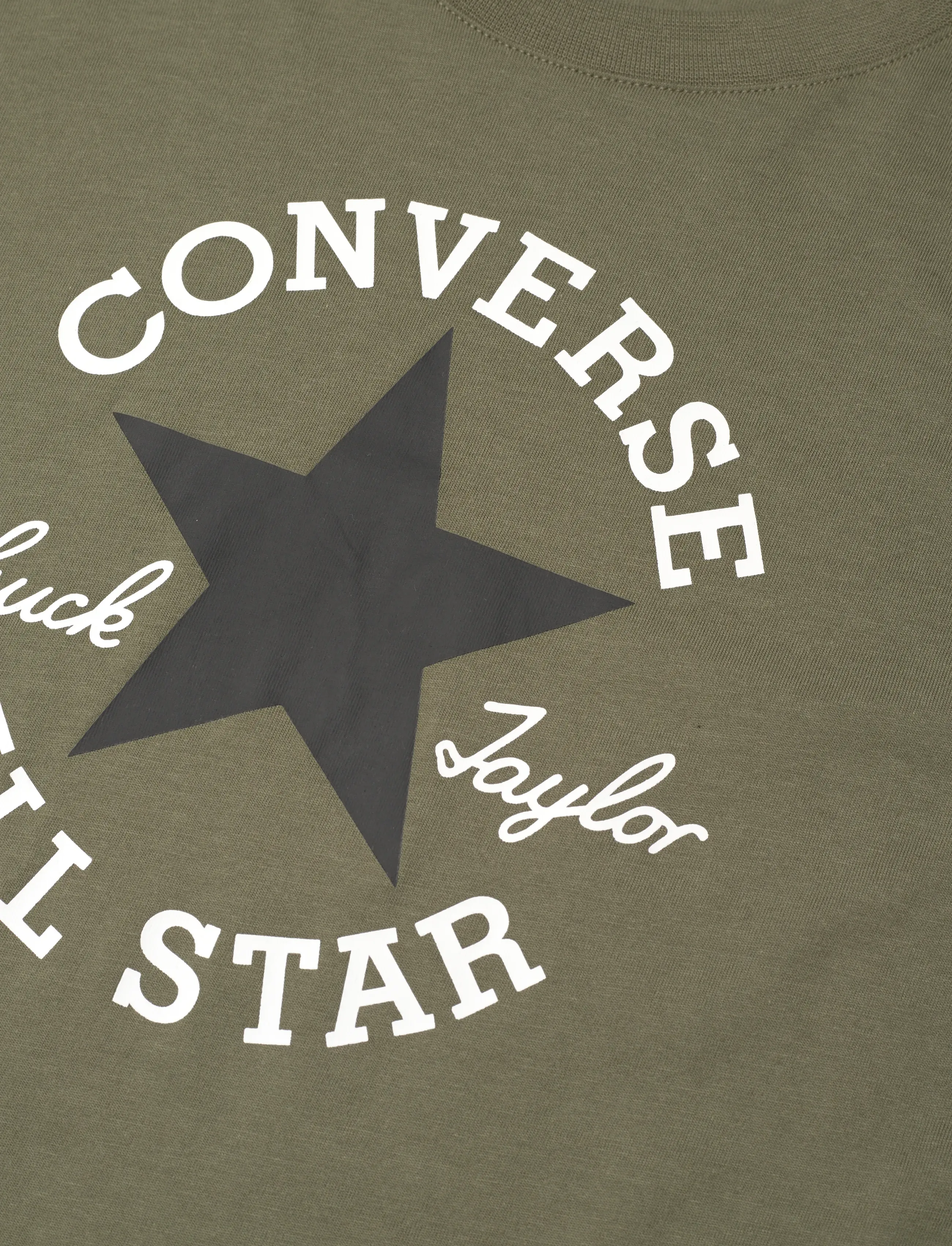 Converse - Converse Dissected Chuck Patch Short Sleeve Tee - green - 2