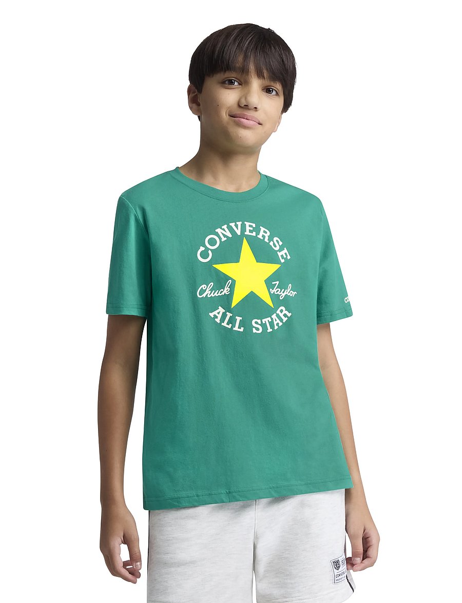 Converse - TE-S/S TEE - lühikeste varrukatega t-särgid - lizard breath - 0