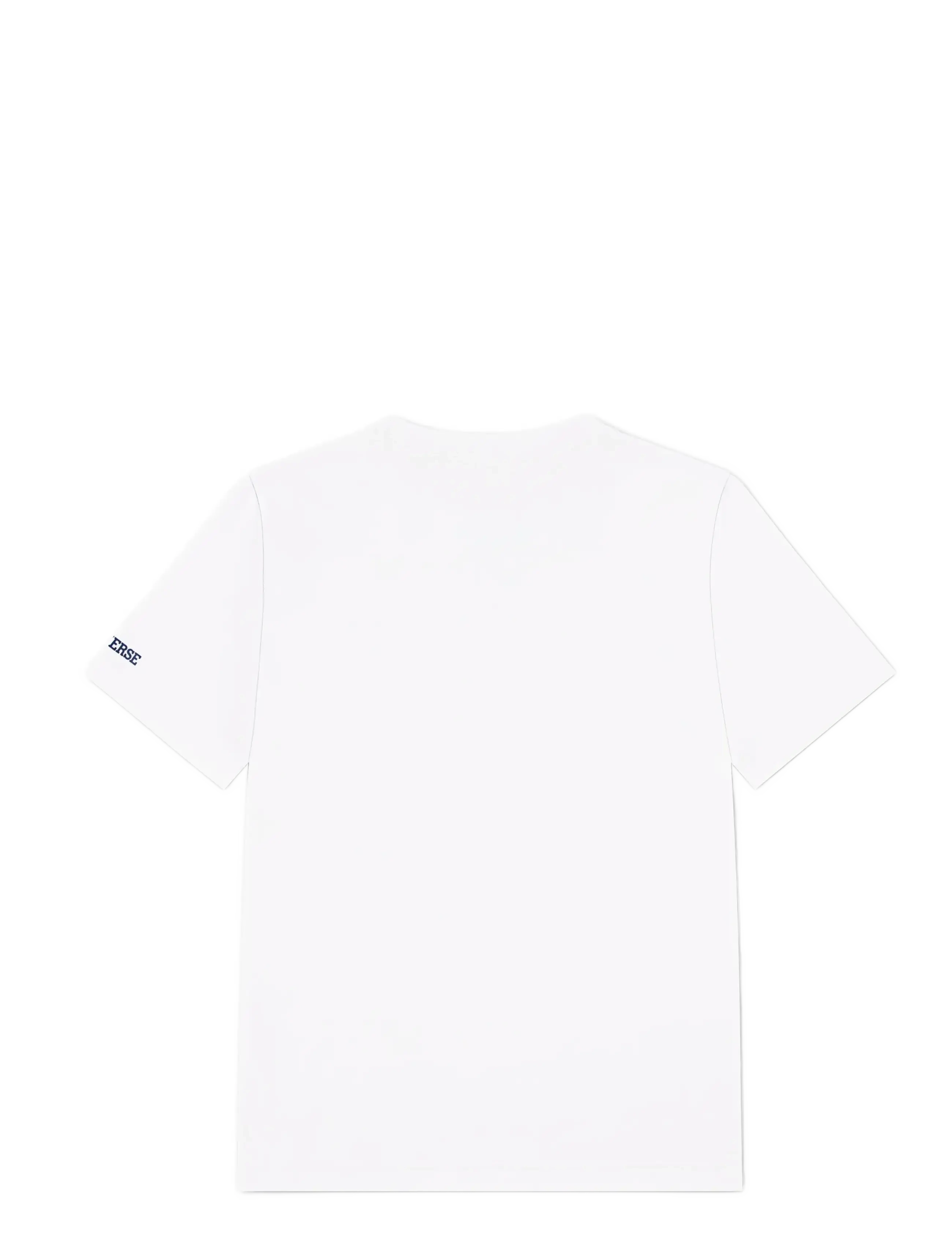 Converse - TE-S/S TEE - kortærmede t-shirts - white/gnarly blue - 2