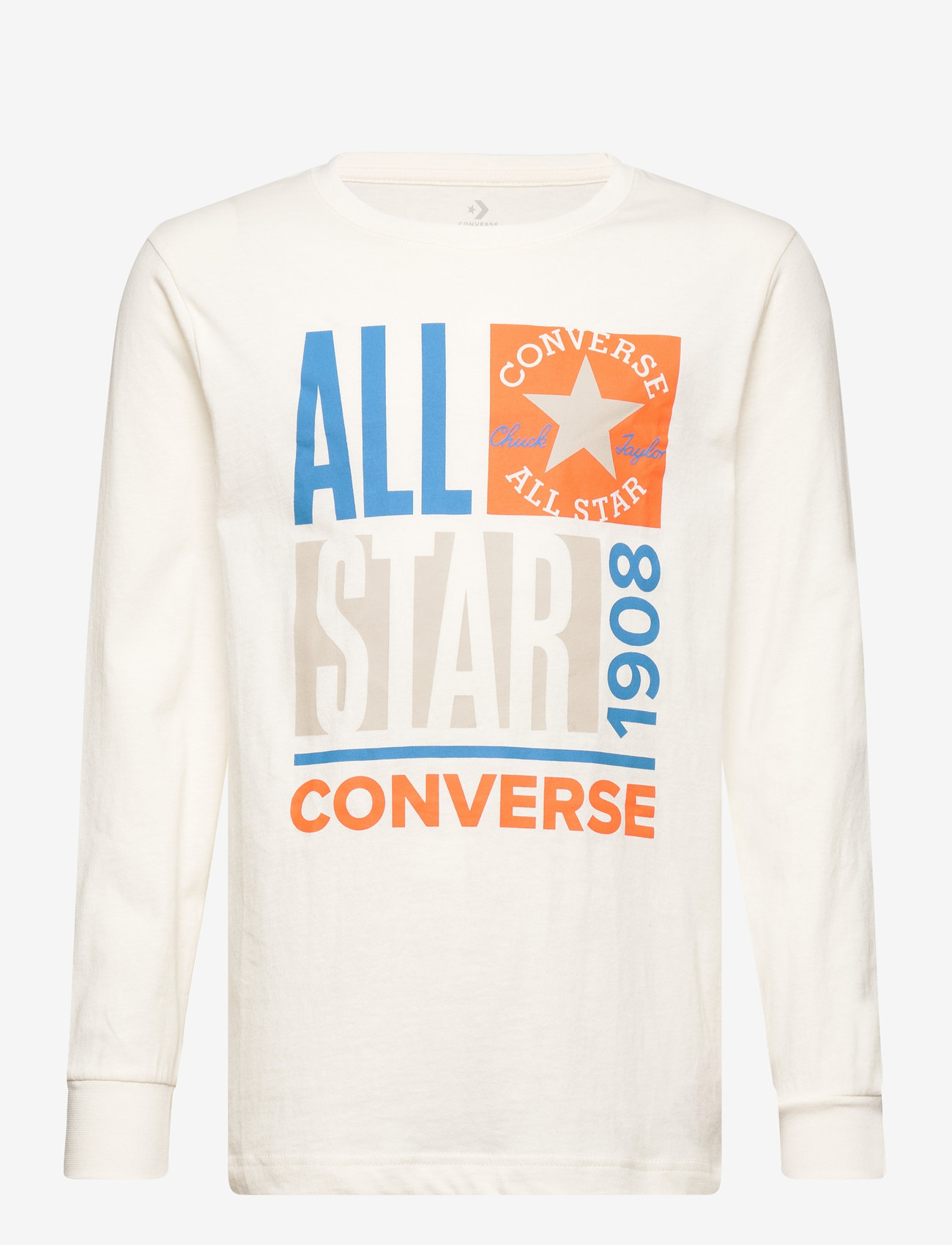 Converse - ALL STAR CONVERSE STACKUP TEE - egret - 0