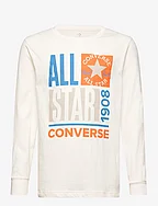 ALL STAR CONVERSE STACKUP TEE - EGRET