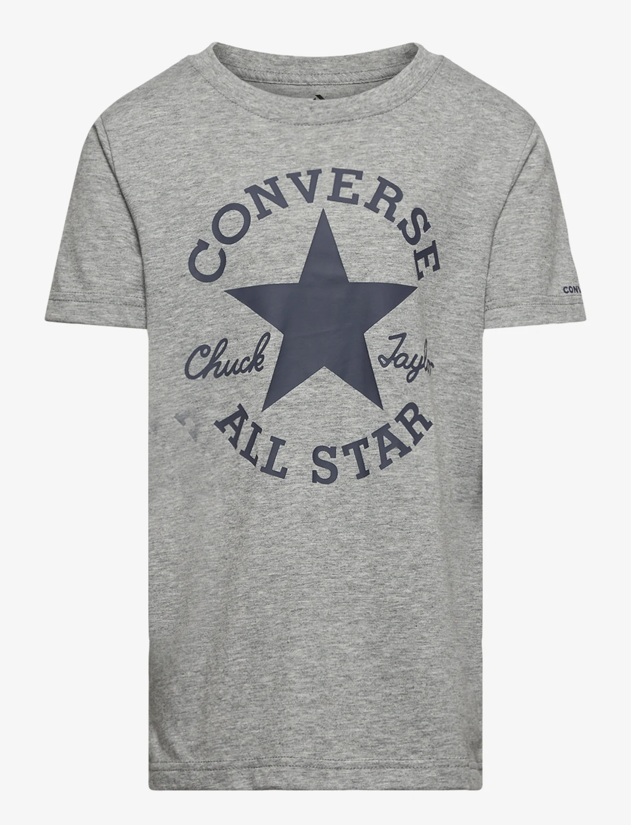Converse - DISSECTED CTP 1 COLOR TEE - kortärmade t-shirts - dk grey heather - 0