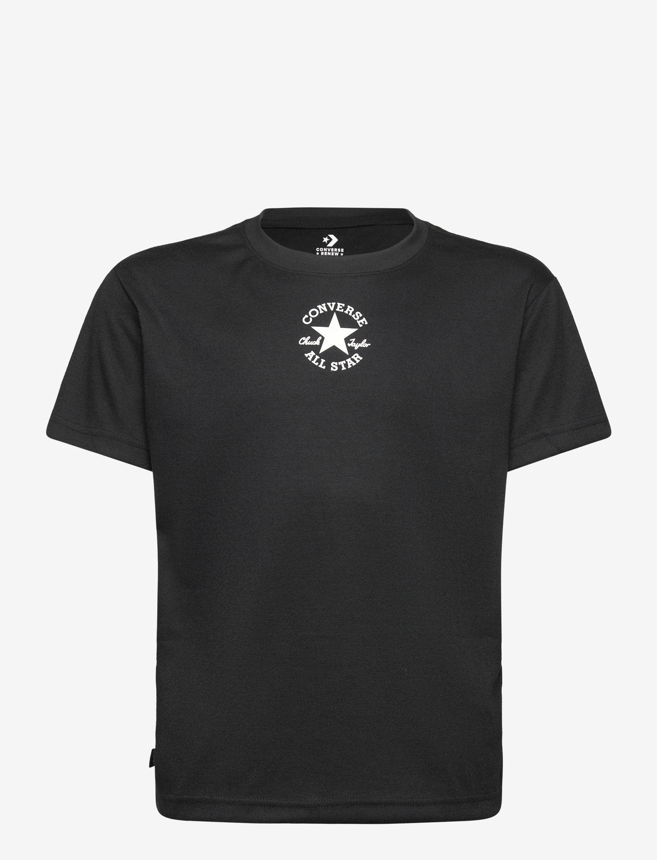 Converse - CNVN SUSTAINABLE CORE S/S TEE - short-sleeved t-shirts - black - 0
