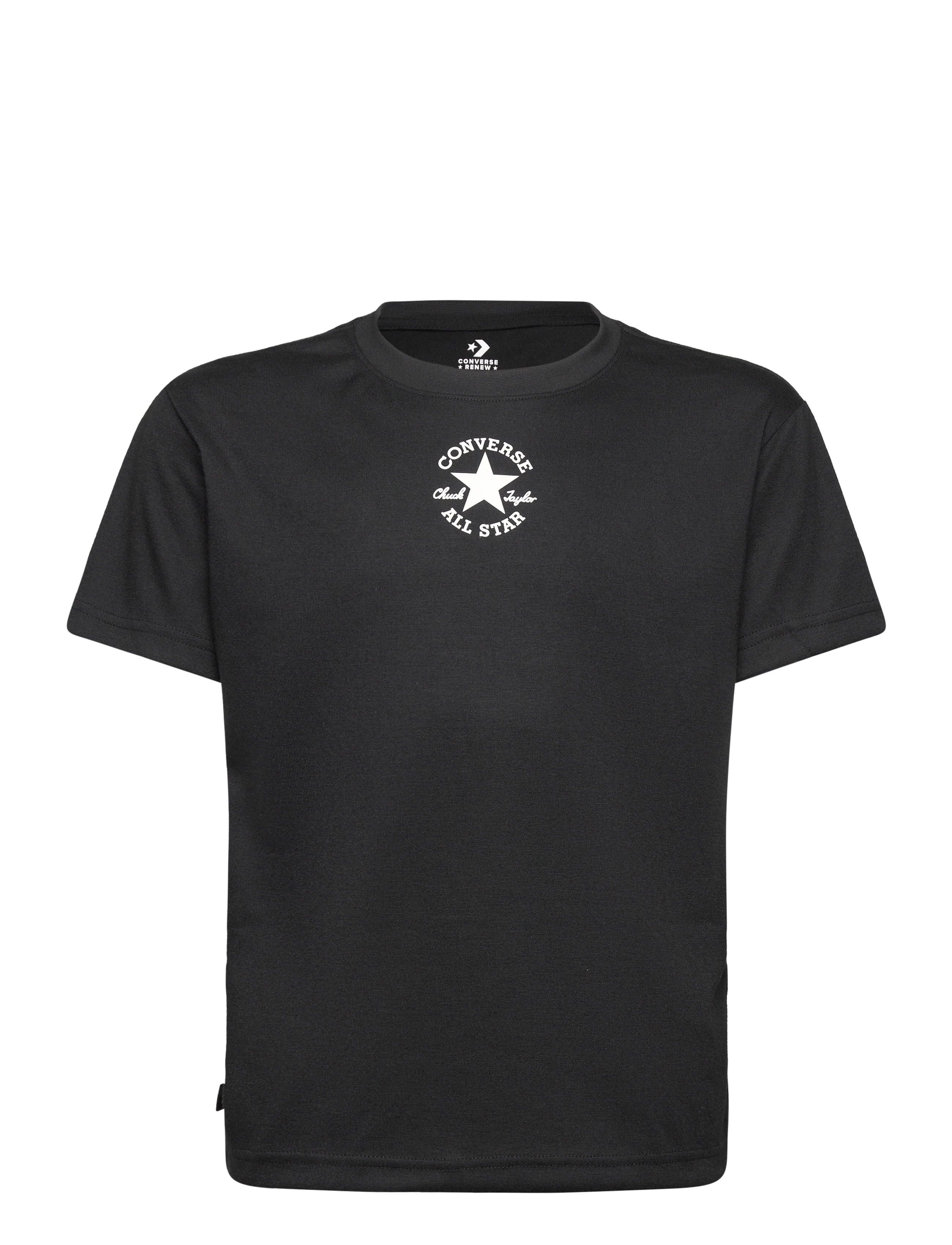 Converse CNVN SUSTAINABLE CORE S/S TEE - Overdele - BLACK / black