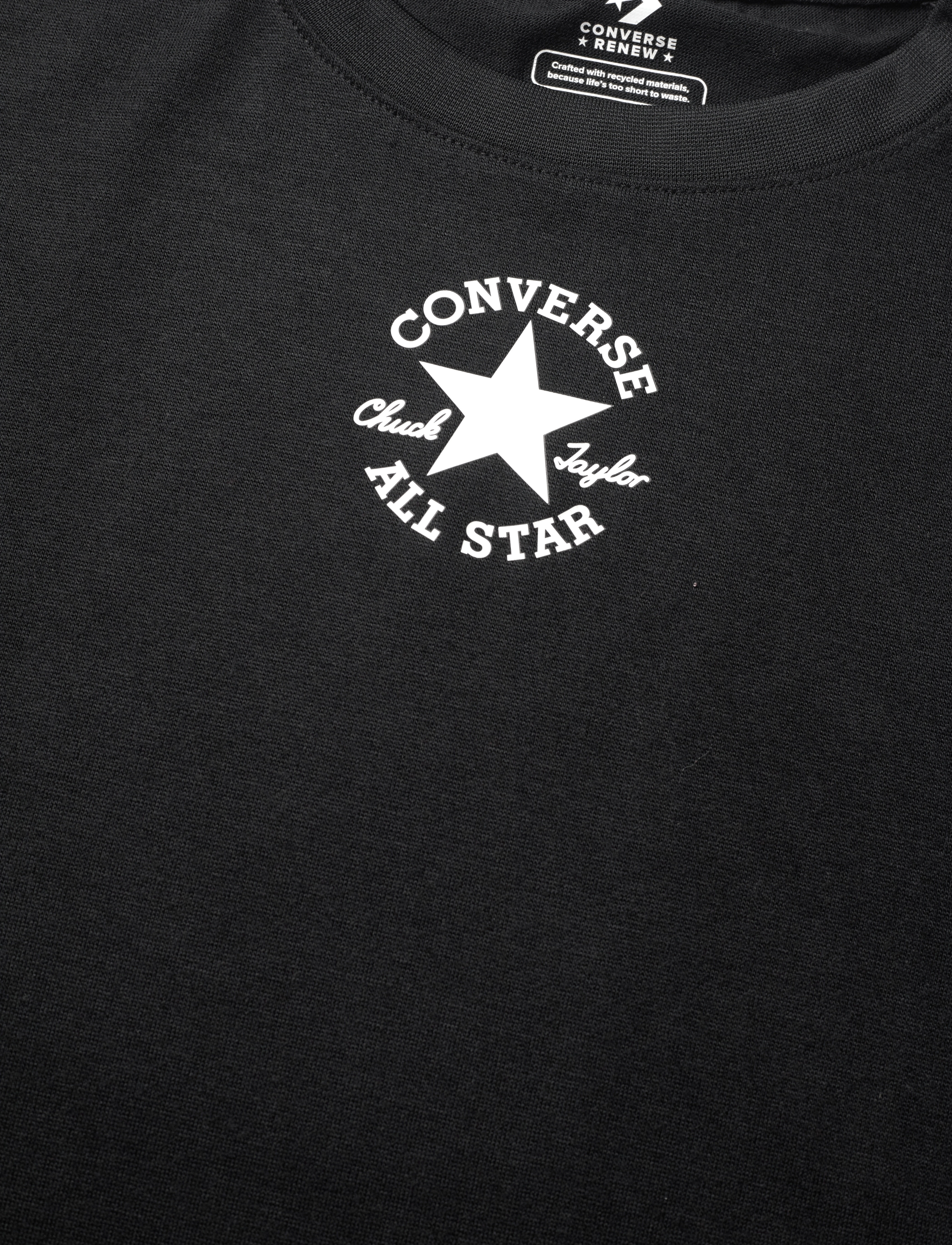 Converse - CNVN SUSTAINABLE CORE S/S TEE - kortärmade t-shirts - black - 2